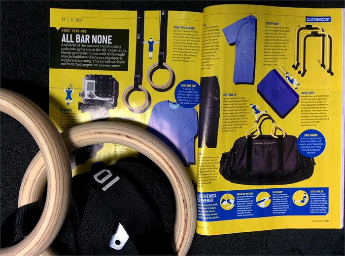 Gymnastics Rings Recommended by MENS HEALTH