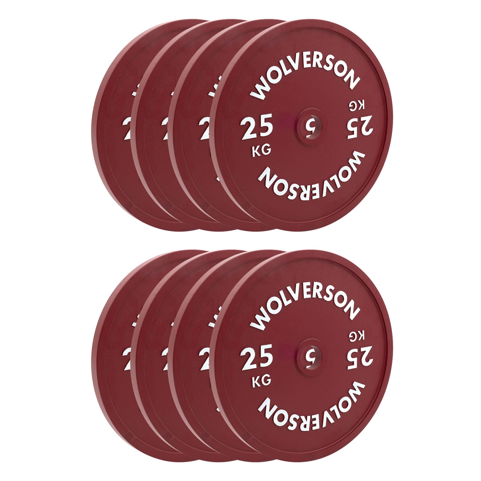 Wolverson Calibrated Powerlifting Weight Plates