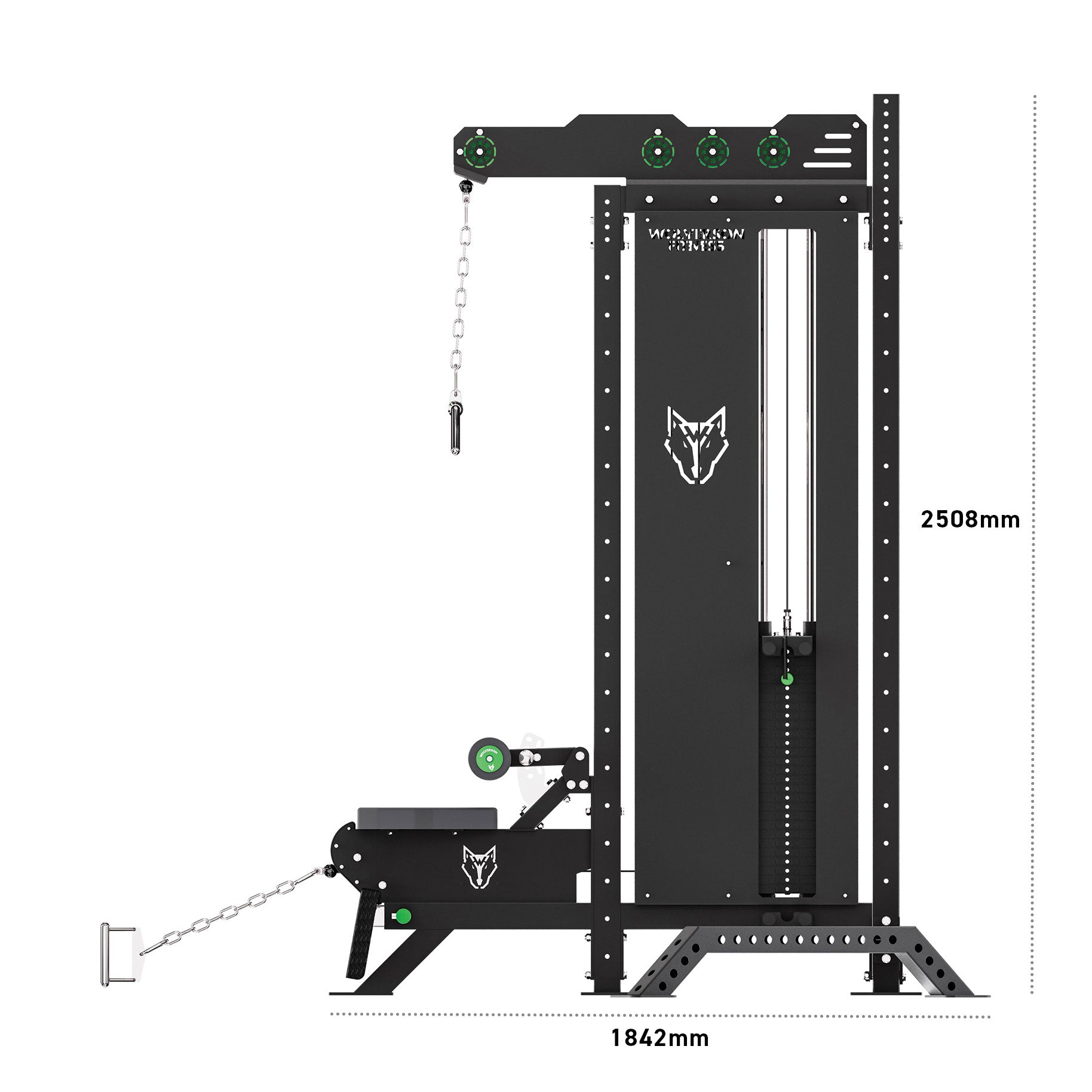 Wolverson Lat Pulldown & Seated Row