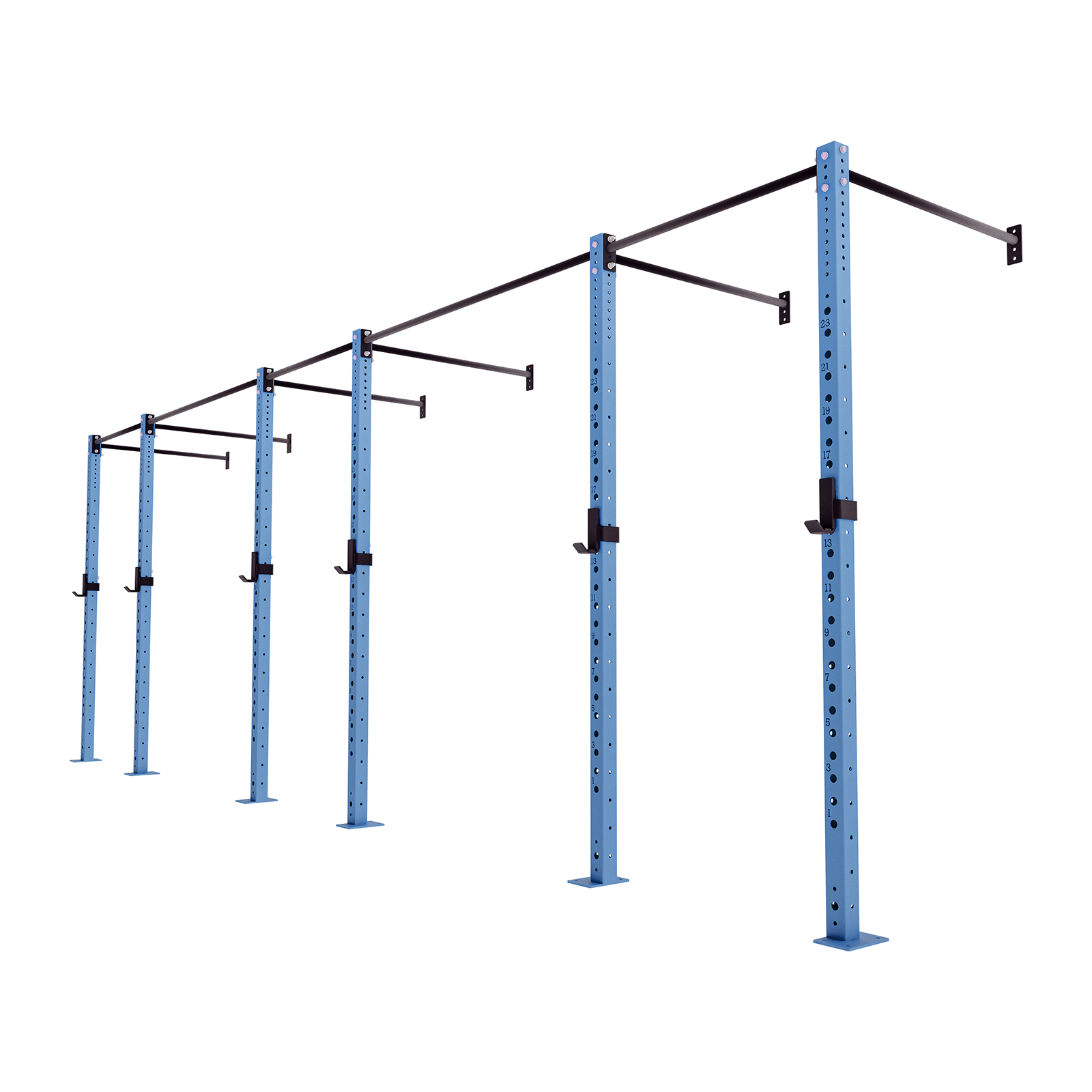 Bison Series - 3 Bay Wall Mounted Rig