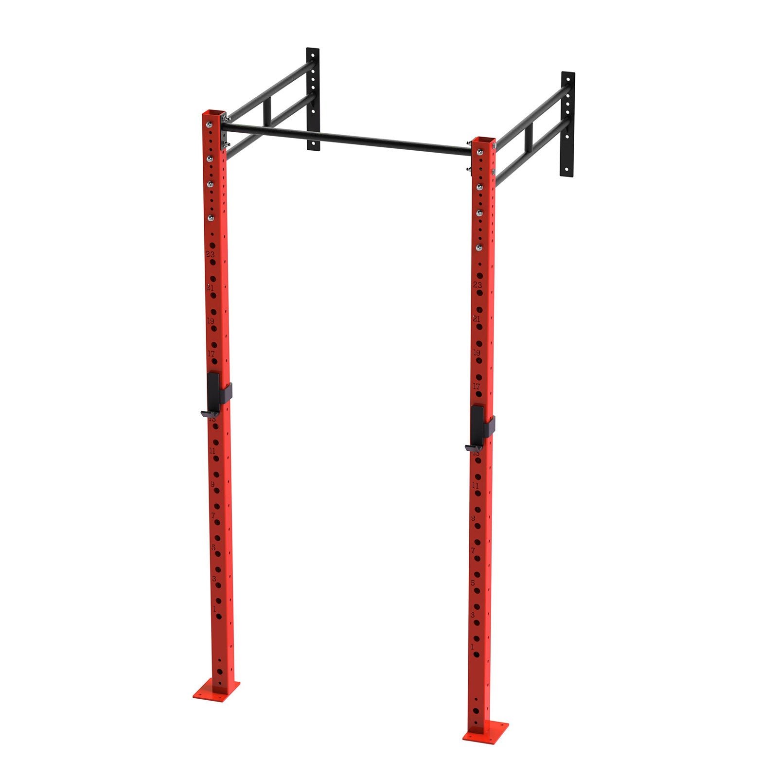 Bison Series - 1 Bay Wall Mounted Rig With Dual connector Bar