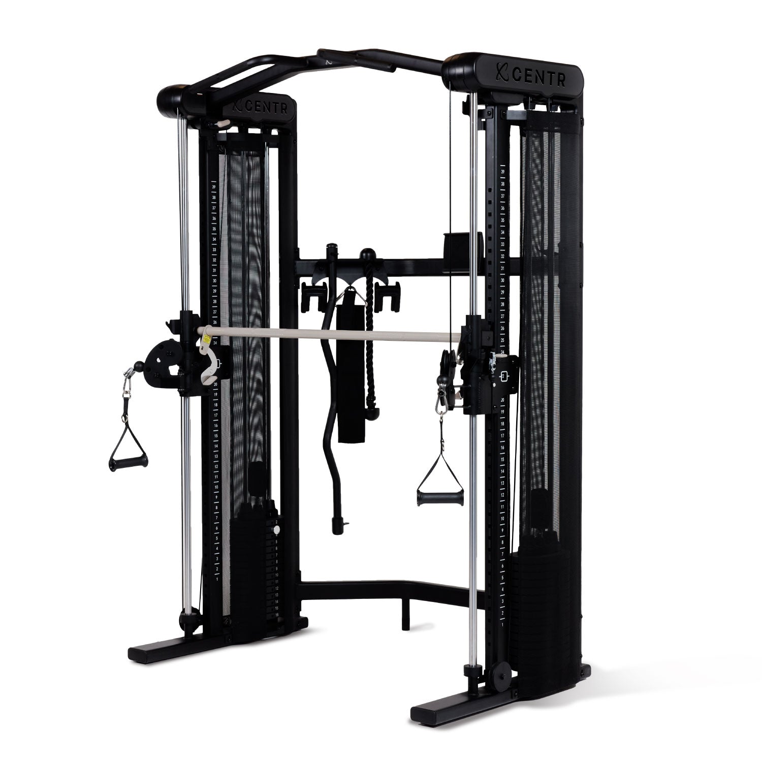 Centr 3 Home Gym Functional Trainer (with Smith Machine) + Free Adjustable Dumbbells