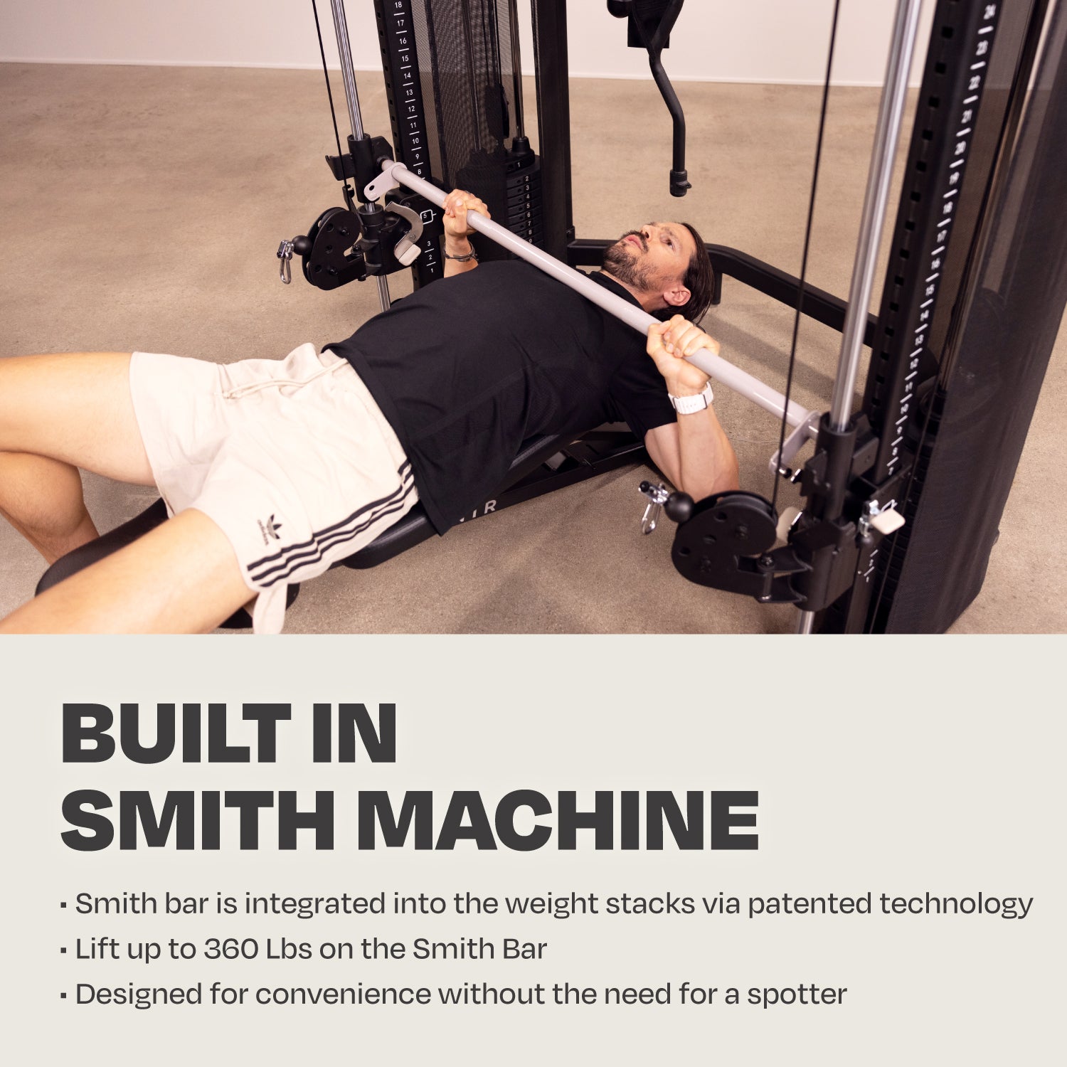 Centr 3 Home Gym Functional Trainer (with Smith Machine)
