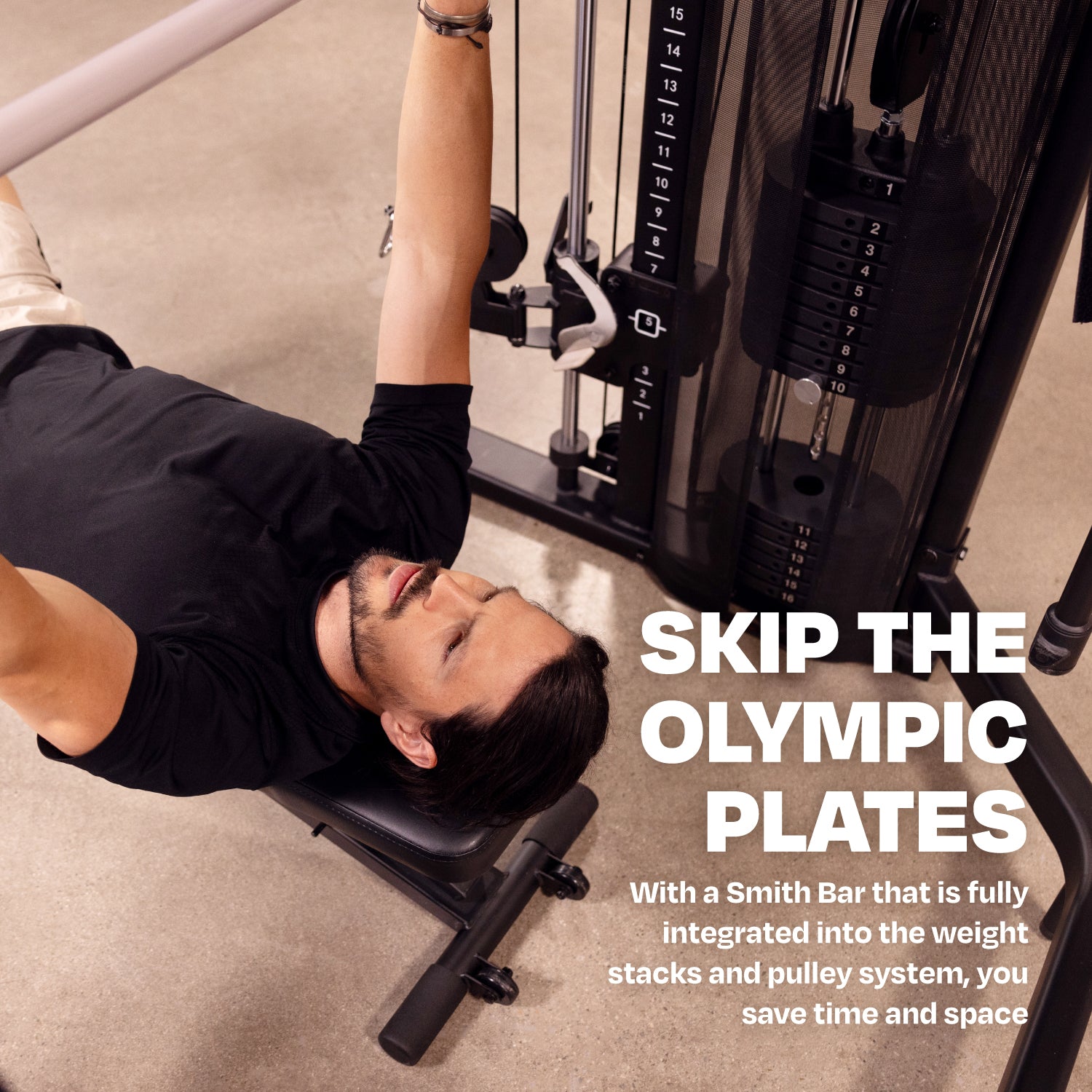 Centr 3 Home Gym Functional Trainer (with Smith Machine)