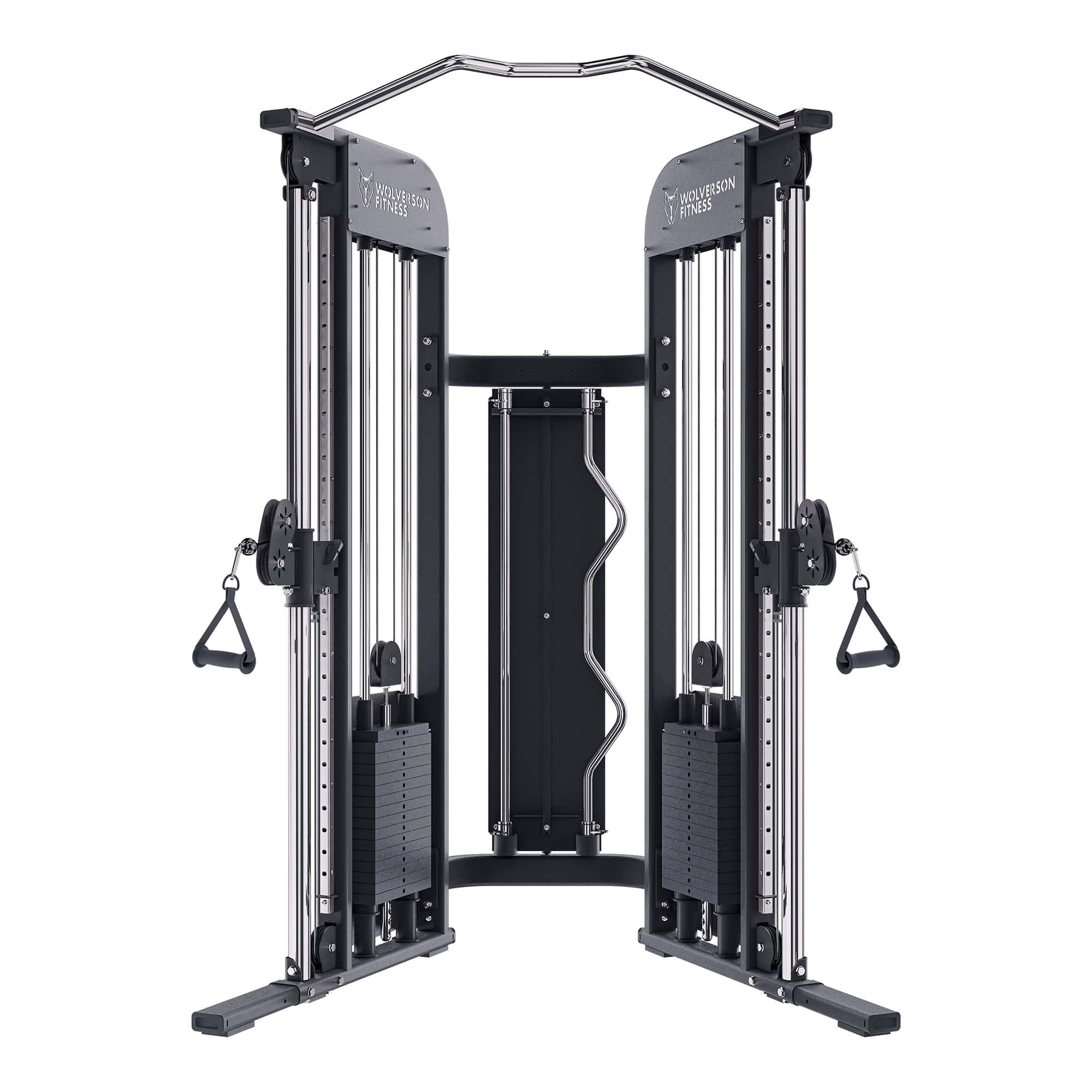 Rowing Machine Wall Mount Cable Station Wall Mounted Pulley Tower