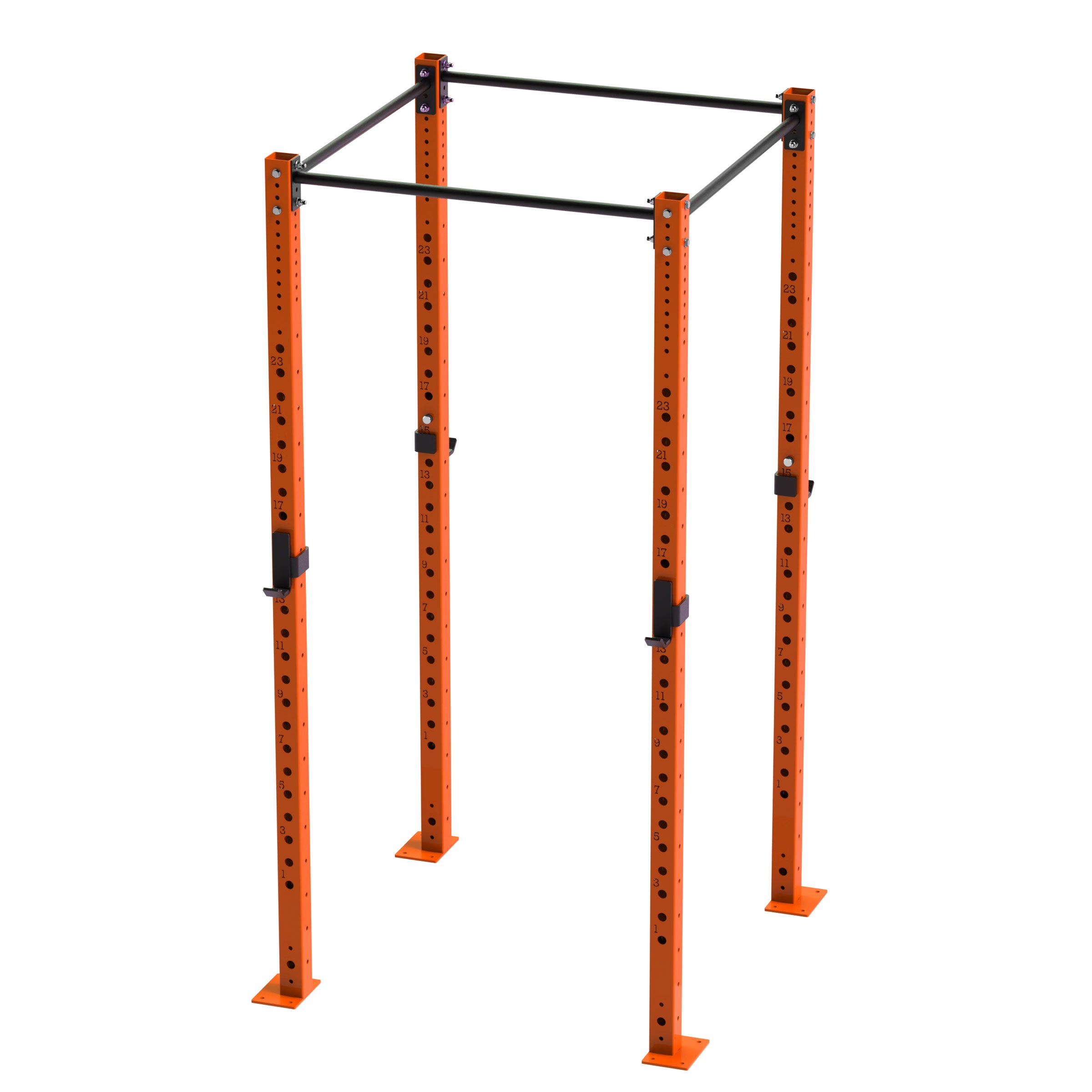 Bison Series - 2 Bay Freestanding Rig - Wolverson Fitness