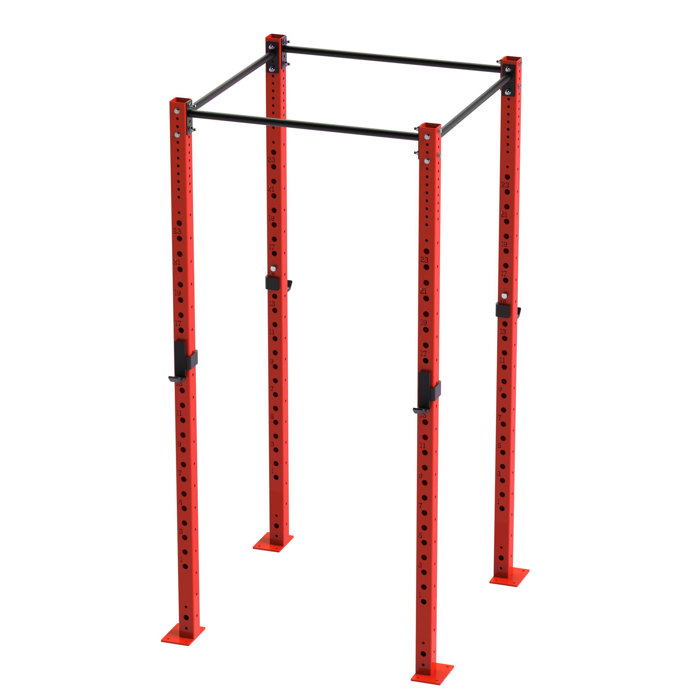 Bison Series - 2 Bay Freestanding Rig - Wolverson Fitness