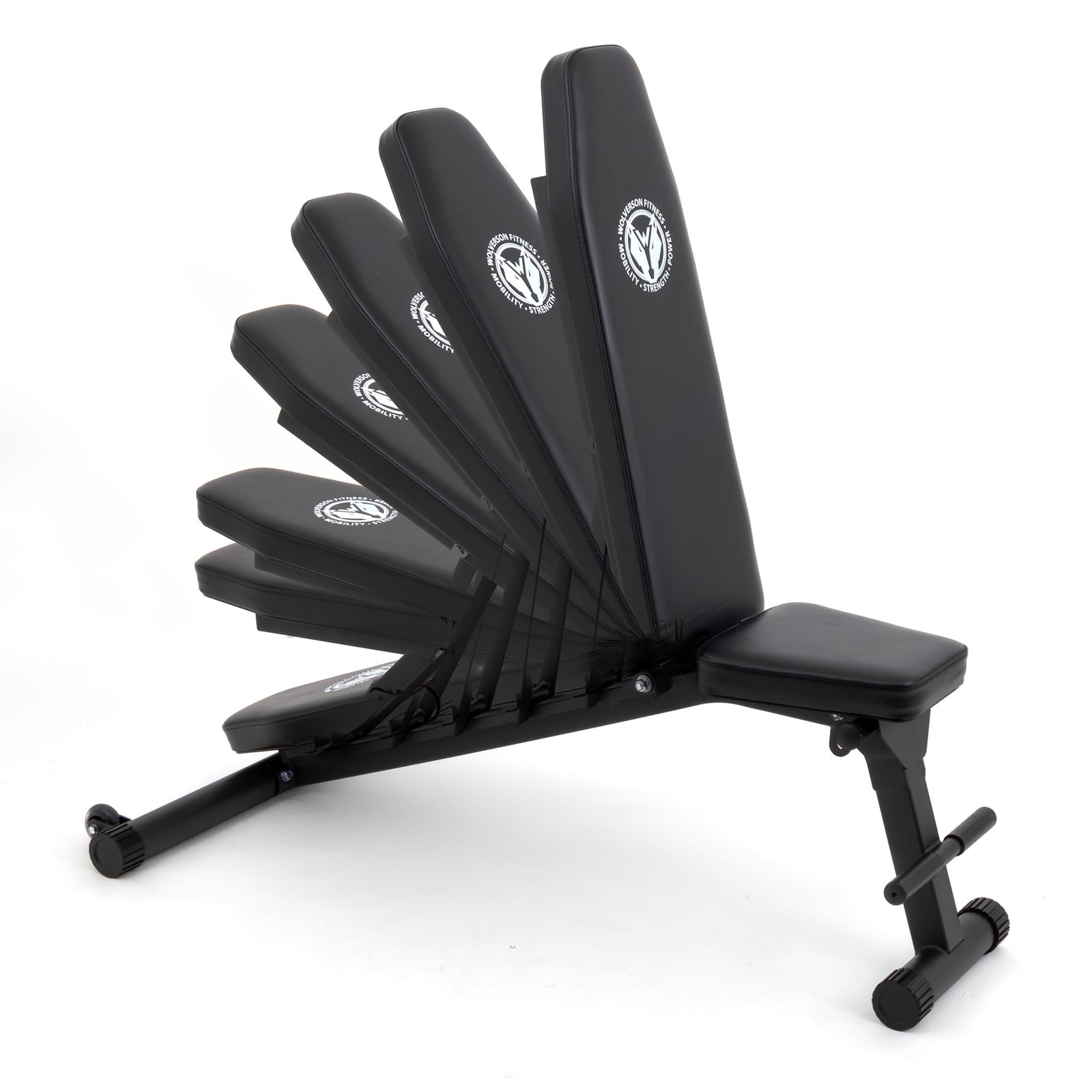 Wolverson Foundation Adjustable Folding Weight Bench