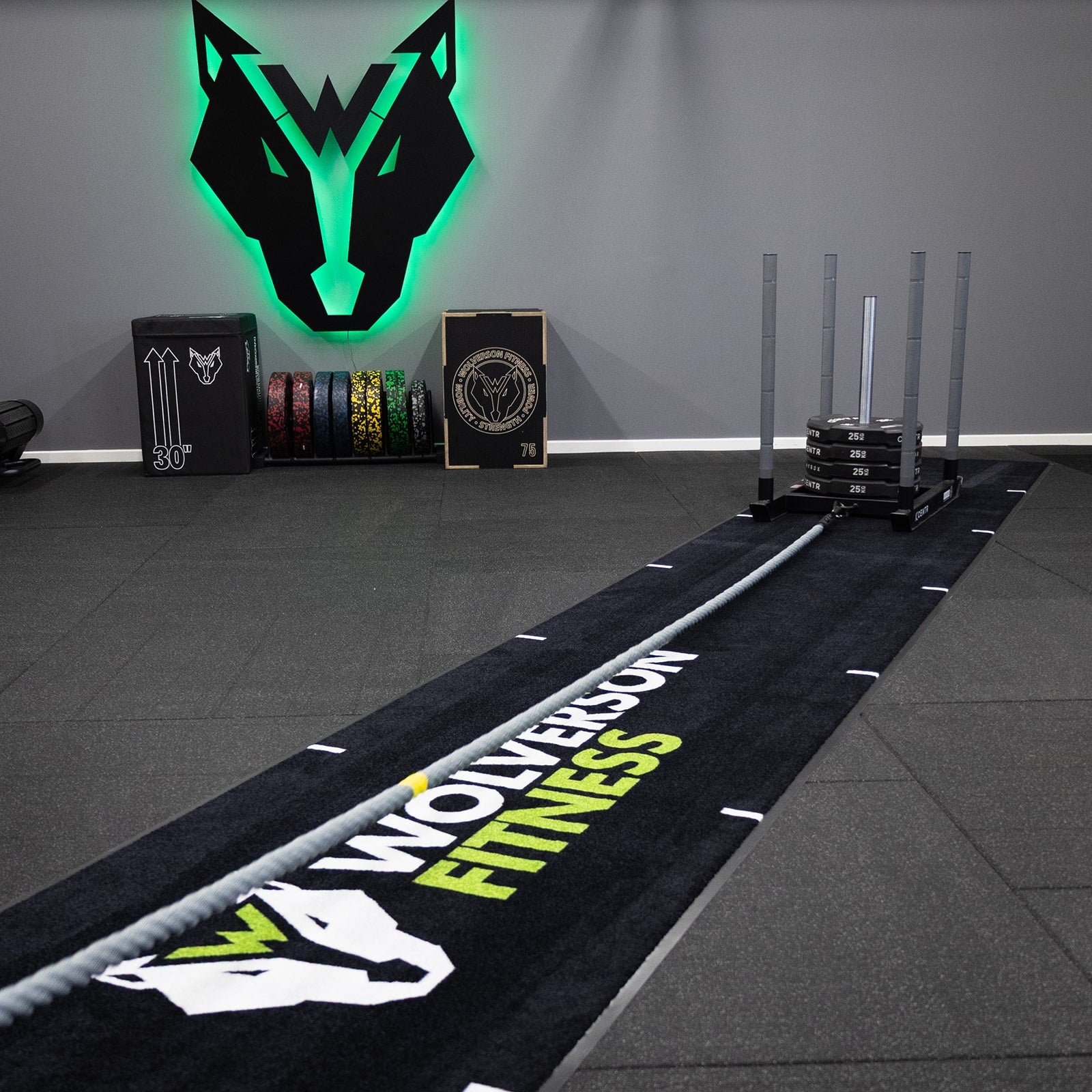Wolverson Rollable Sled Track