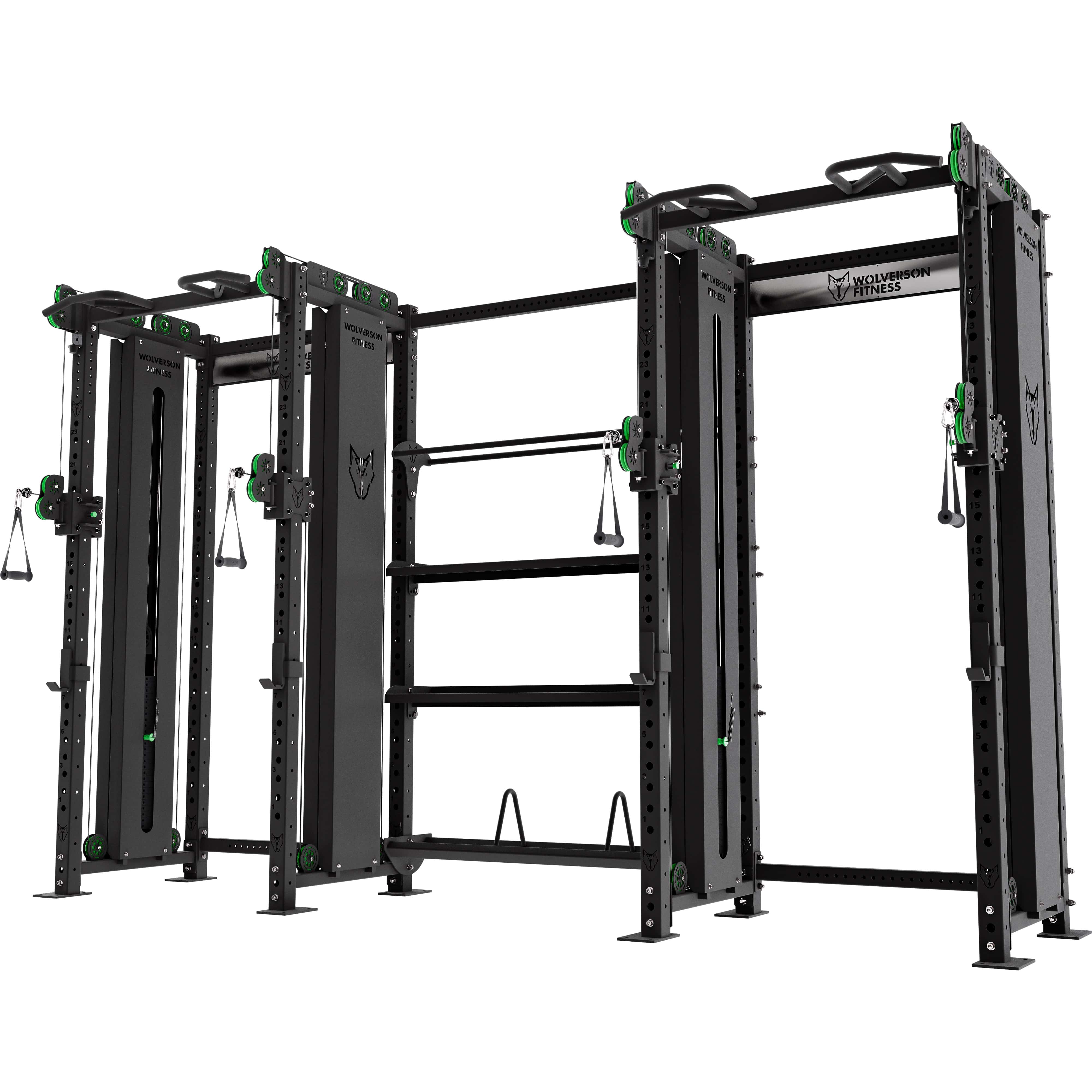 The Dual Compact Titan Rack W/Storage
