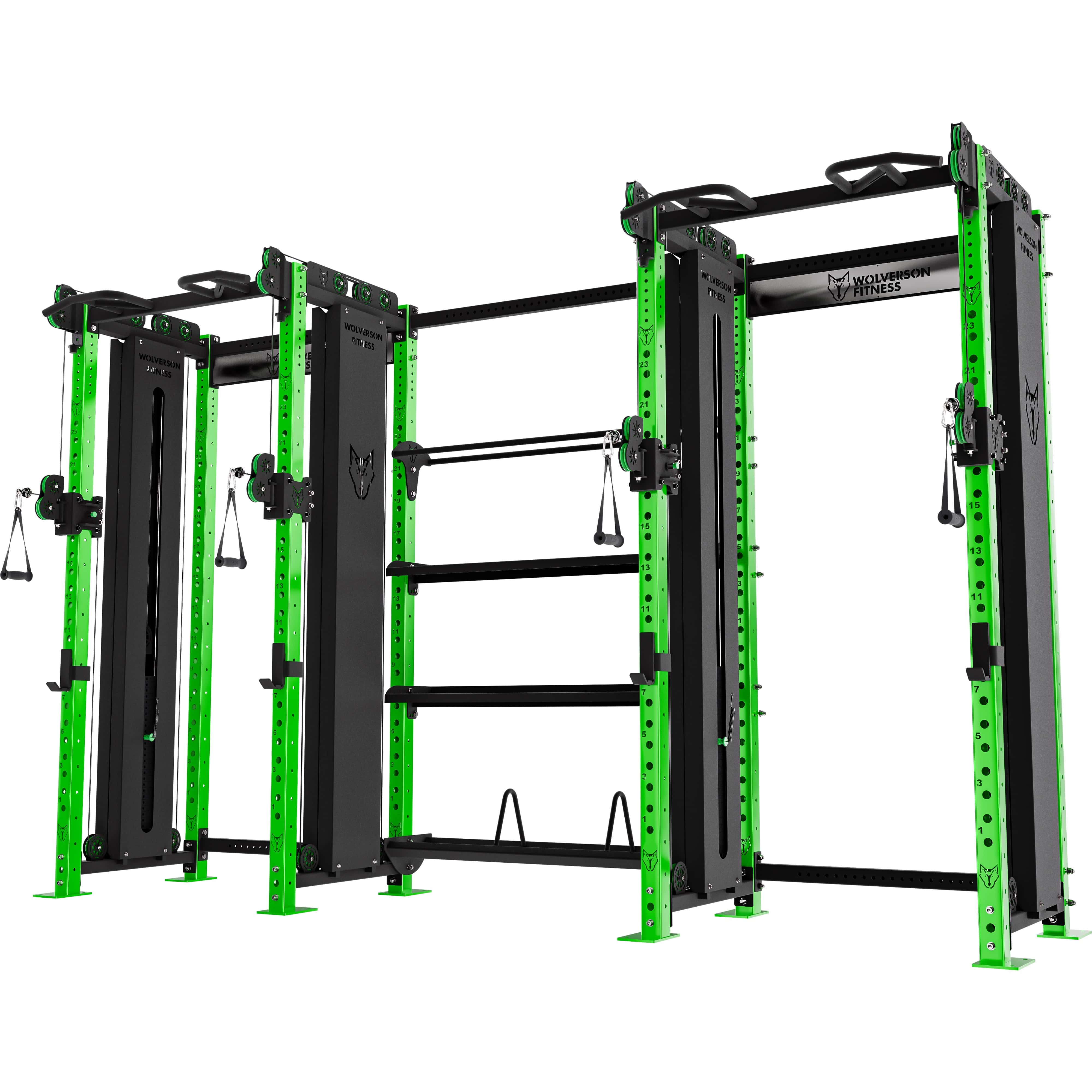The Dual Compact Titan Rack W/Storage