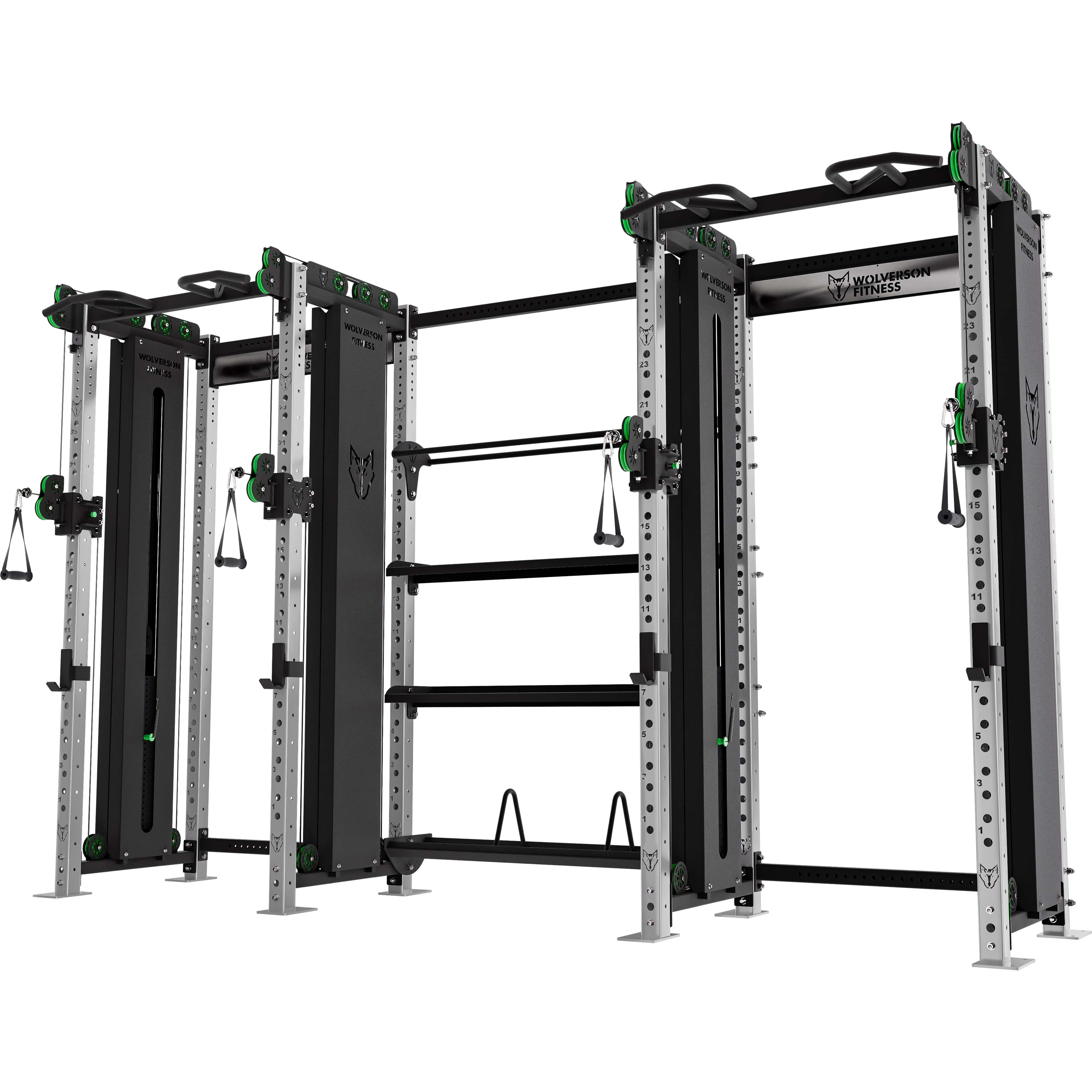 The Dual Compact Titan Rack W/Storage