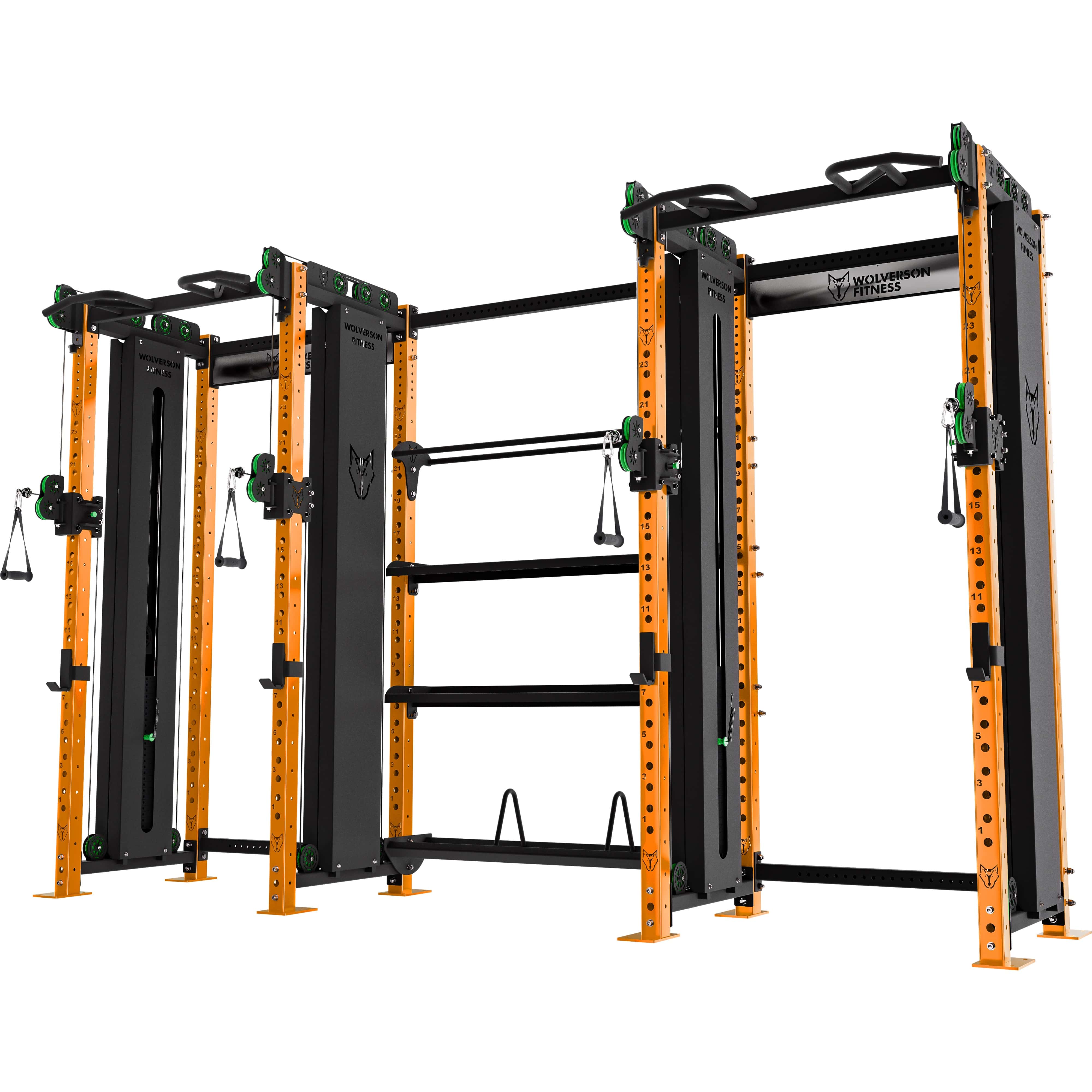 The Dual Compact Titan Rack W/Storage