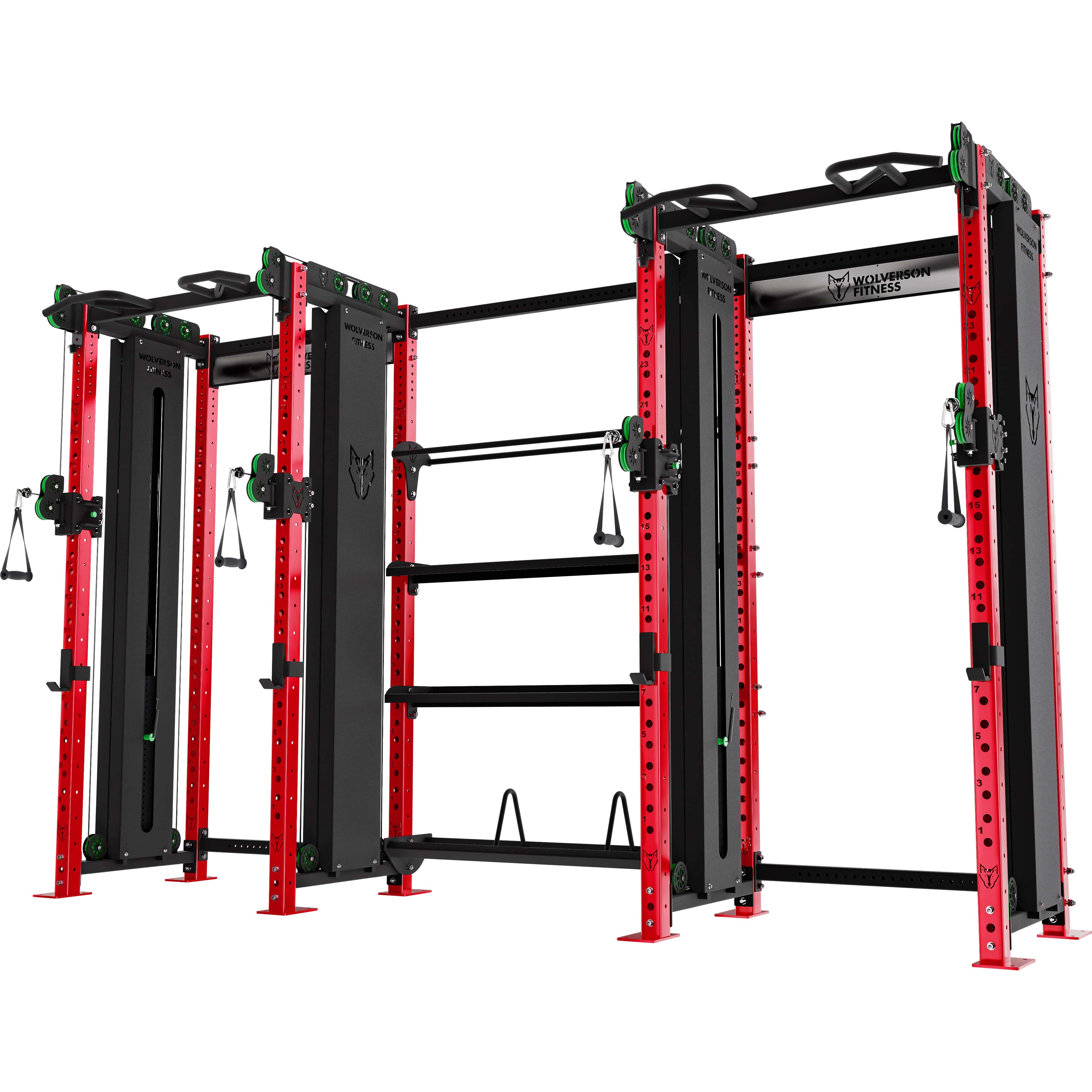 The Dual Compact Titan Rack W/Storage