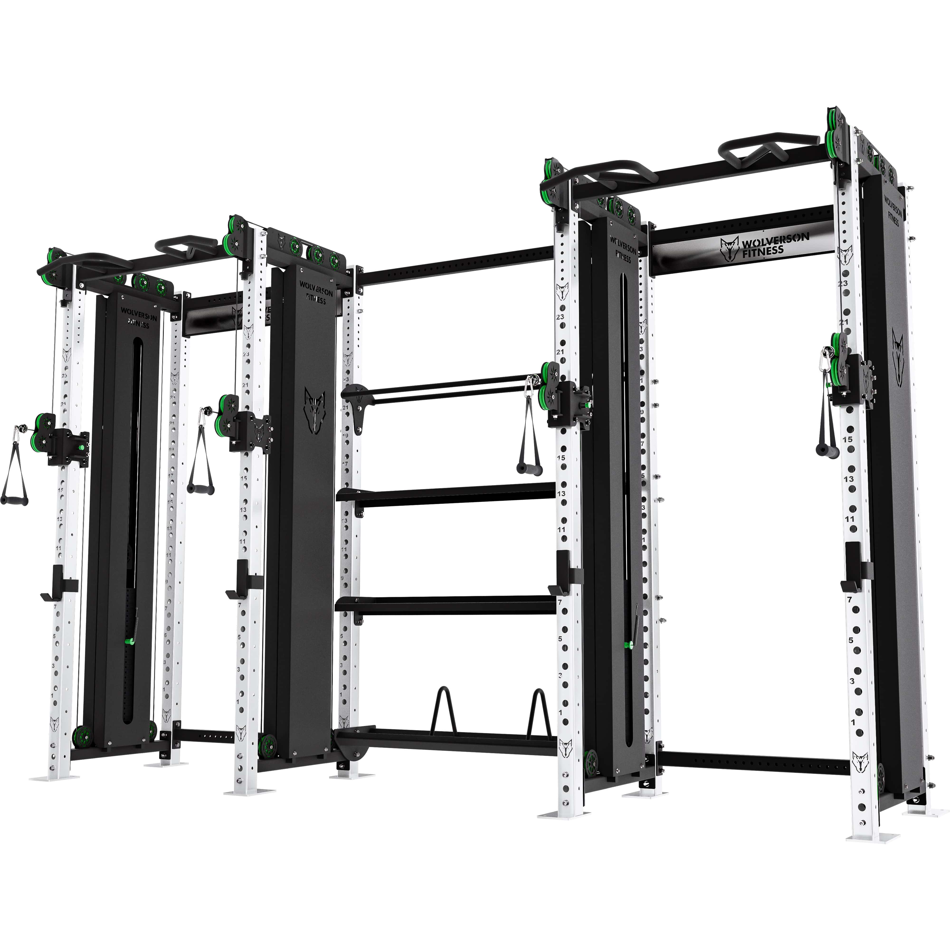 The Dual Compact Titan Rack W/Storage