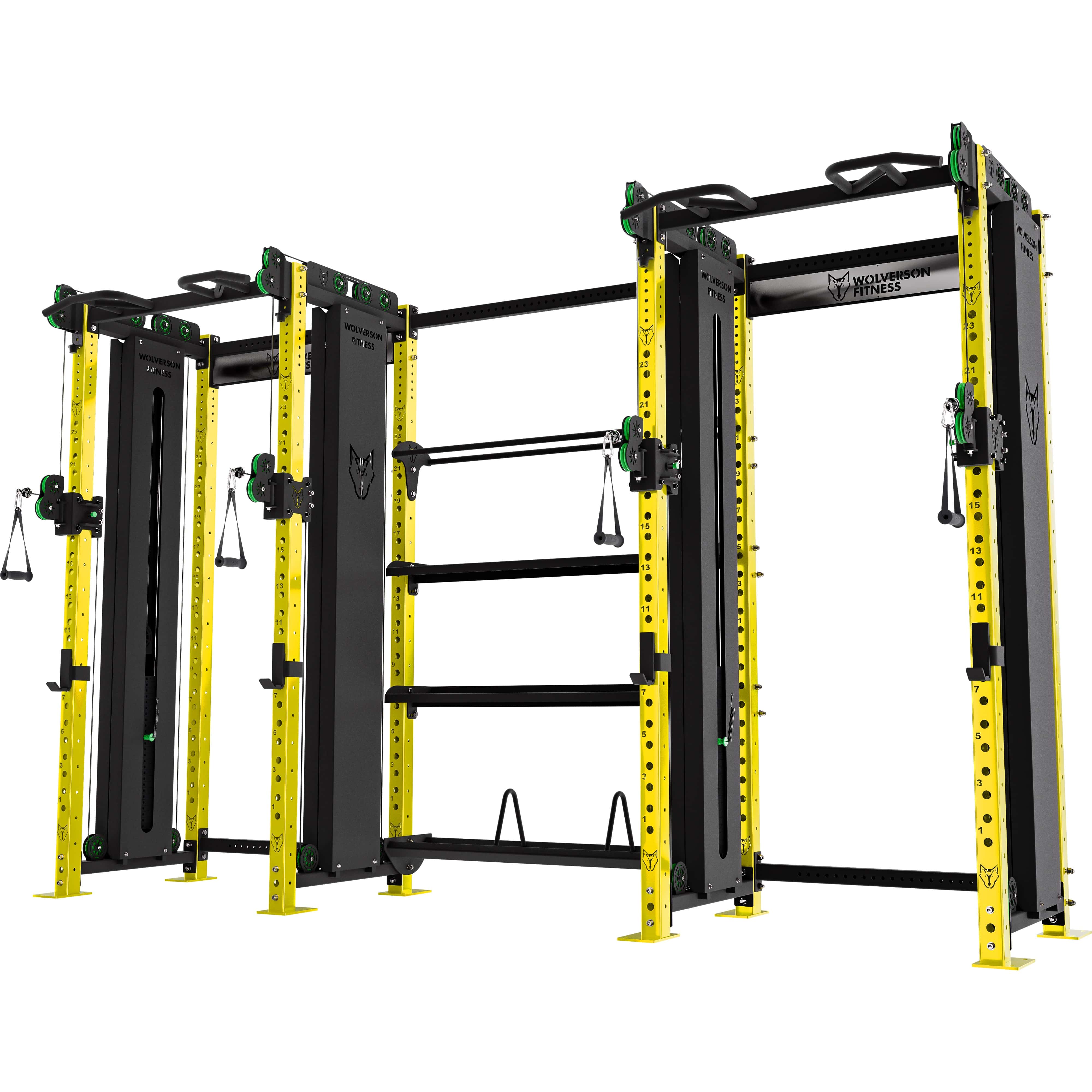 The Dual Compact Titan Rack W/Storage