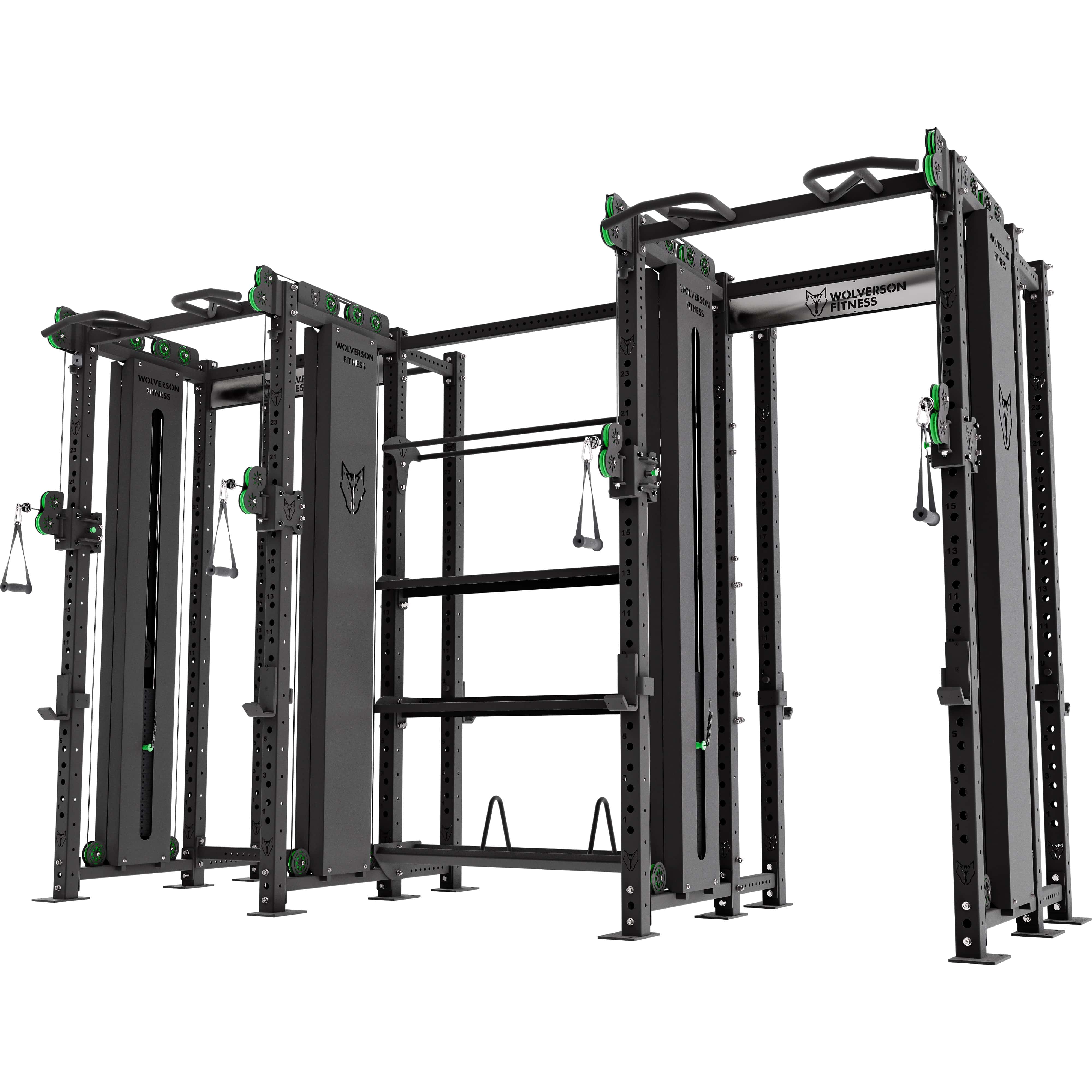 The Dual Titan Rack (w/ Storage + Squat Rack) (Pre-Order)