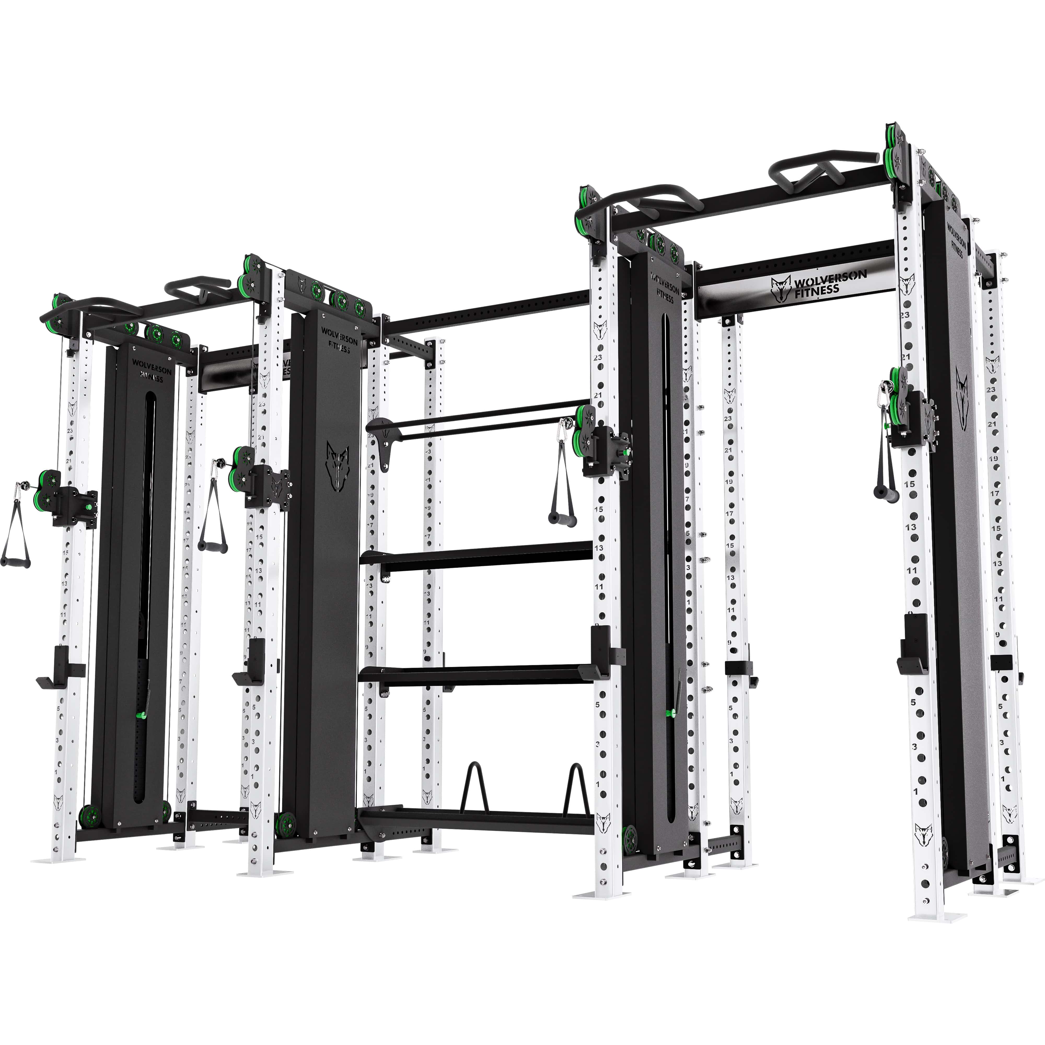 The Dual Titan Rack (w/ Storage + Squat Rack) (Pre-Order)