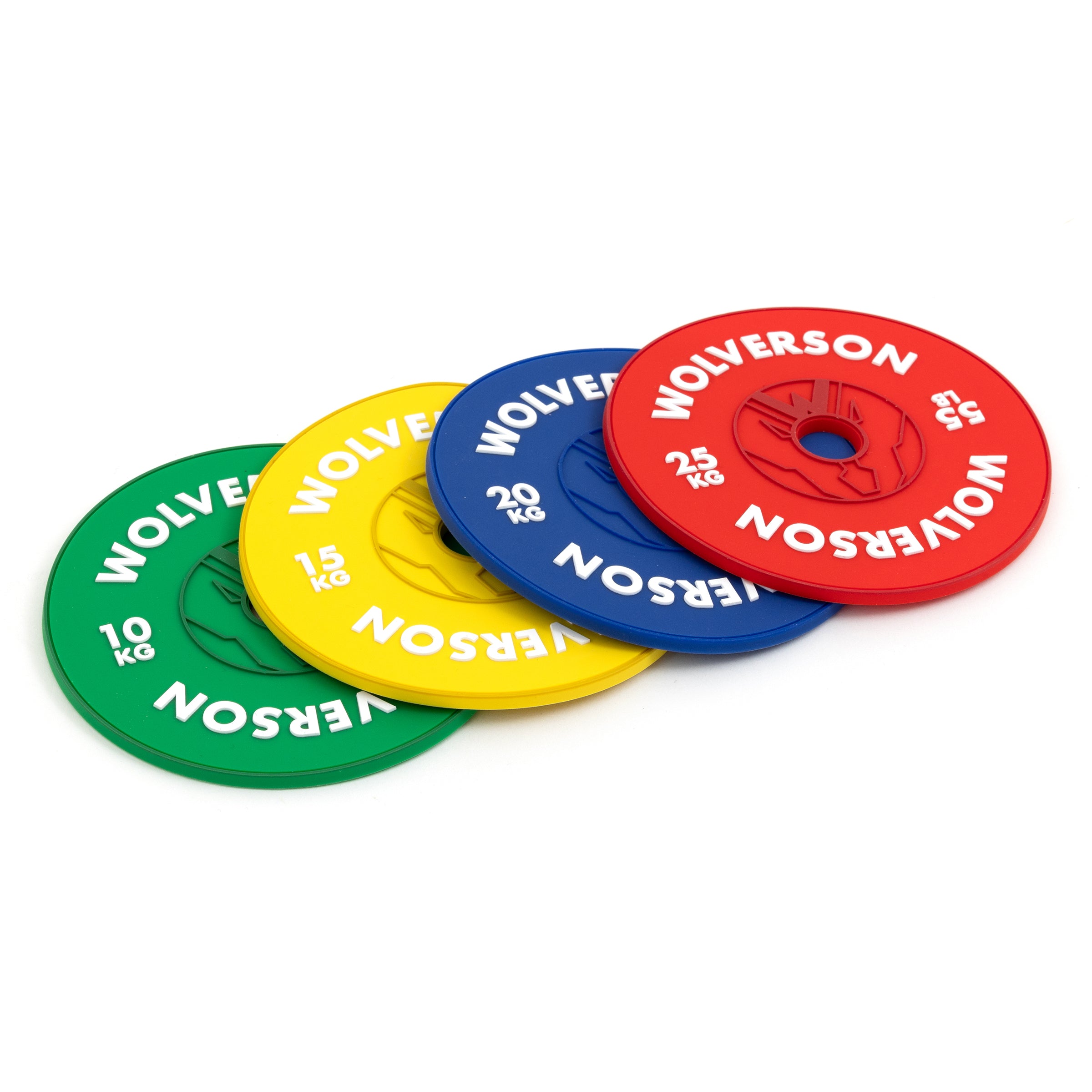 Wolverson Bumper Plate Coasters (4 Pack)