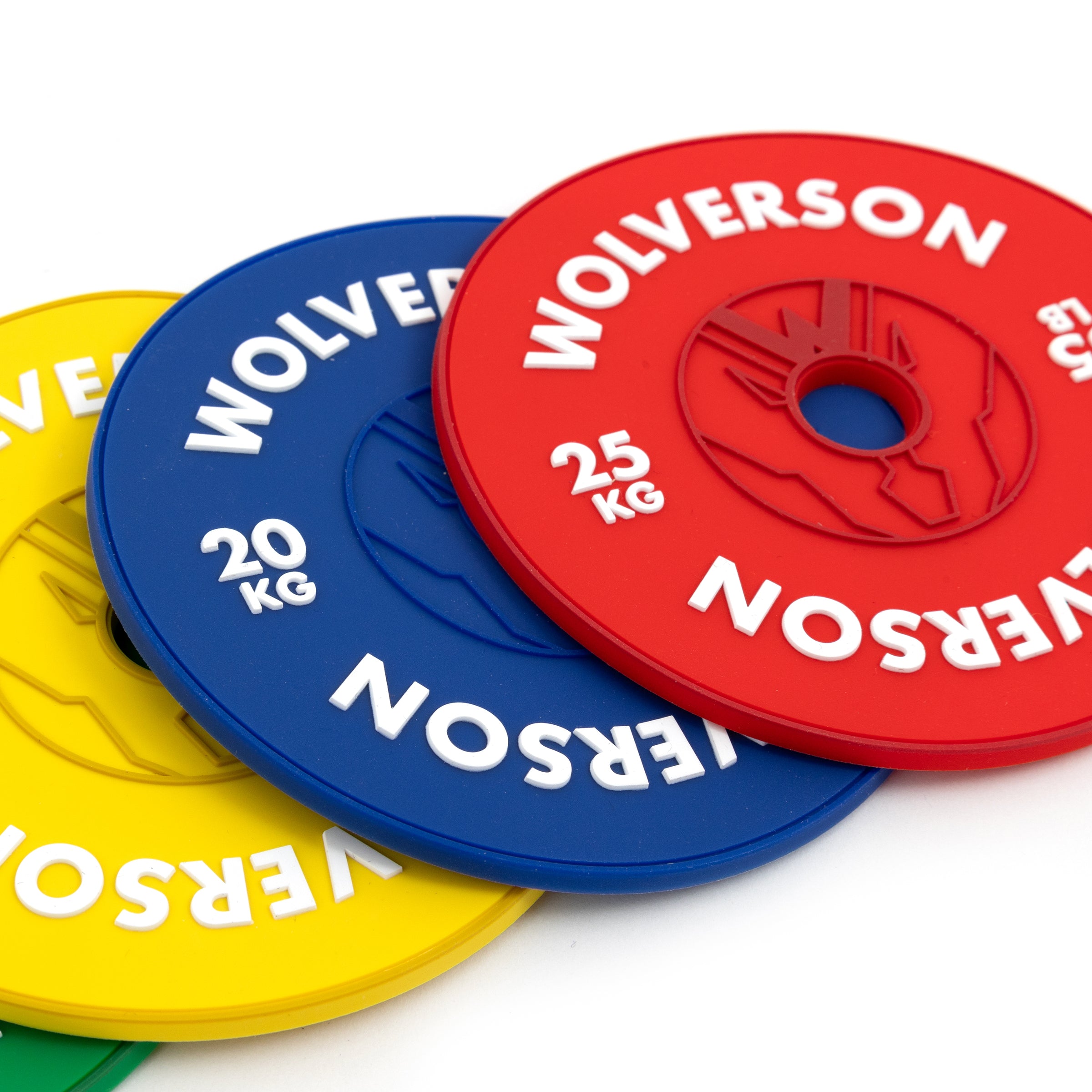 Wolverson Bumper Plate Coasters (4 Pack)
