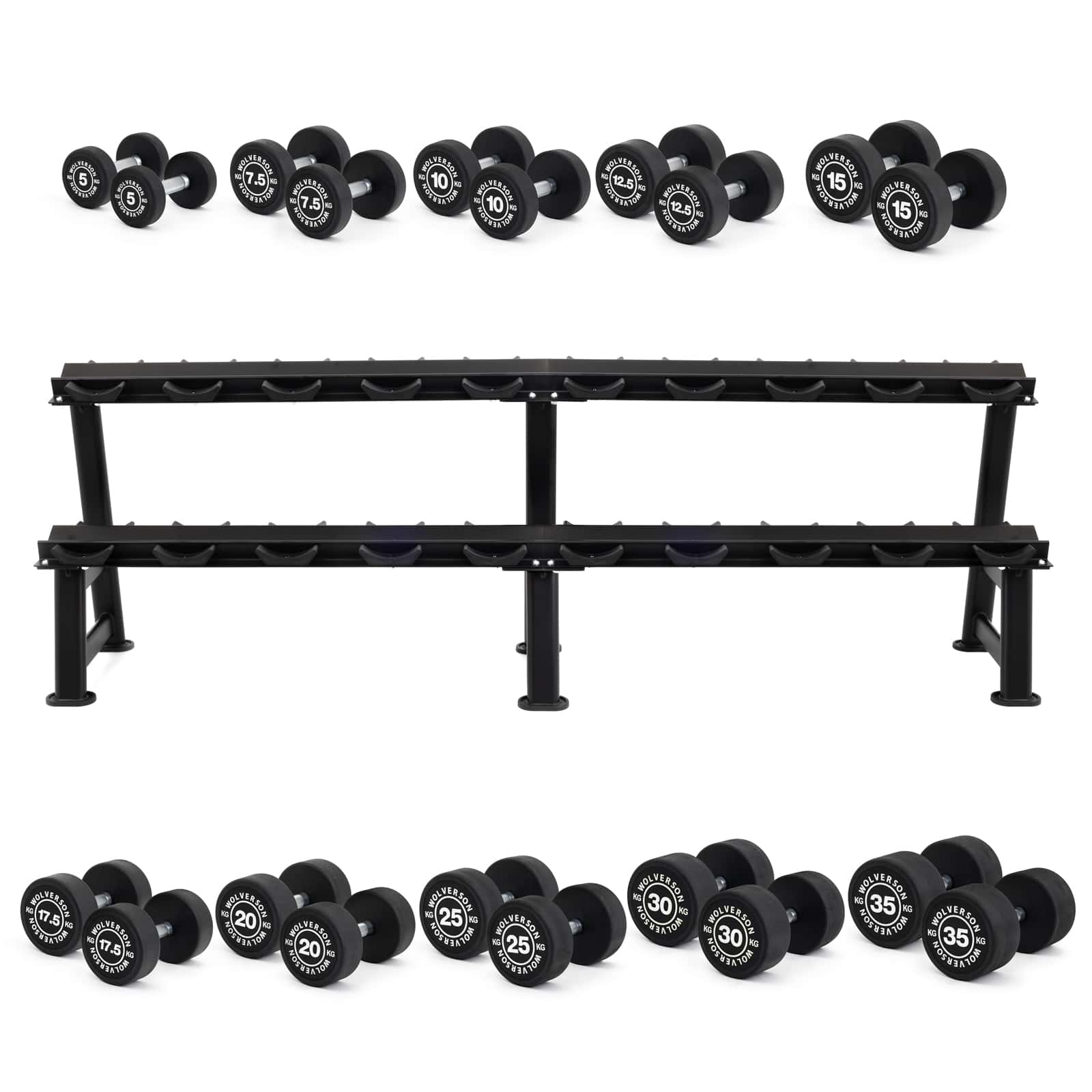 Wolverson Foundation Round Dumbbells