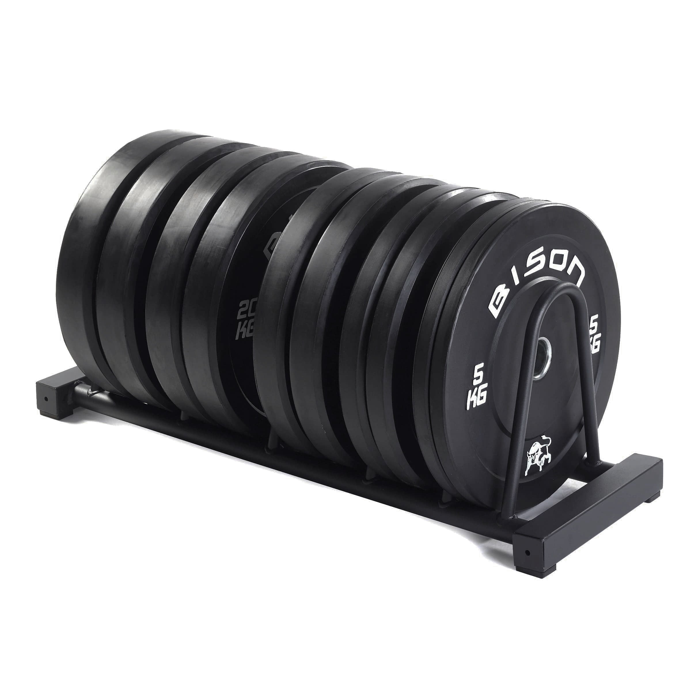 Bison Black Bumper Plates