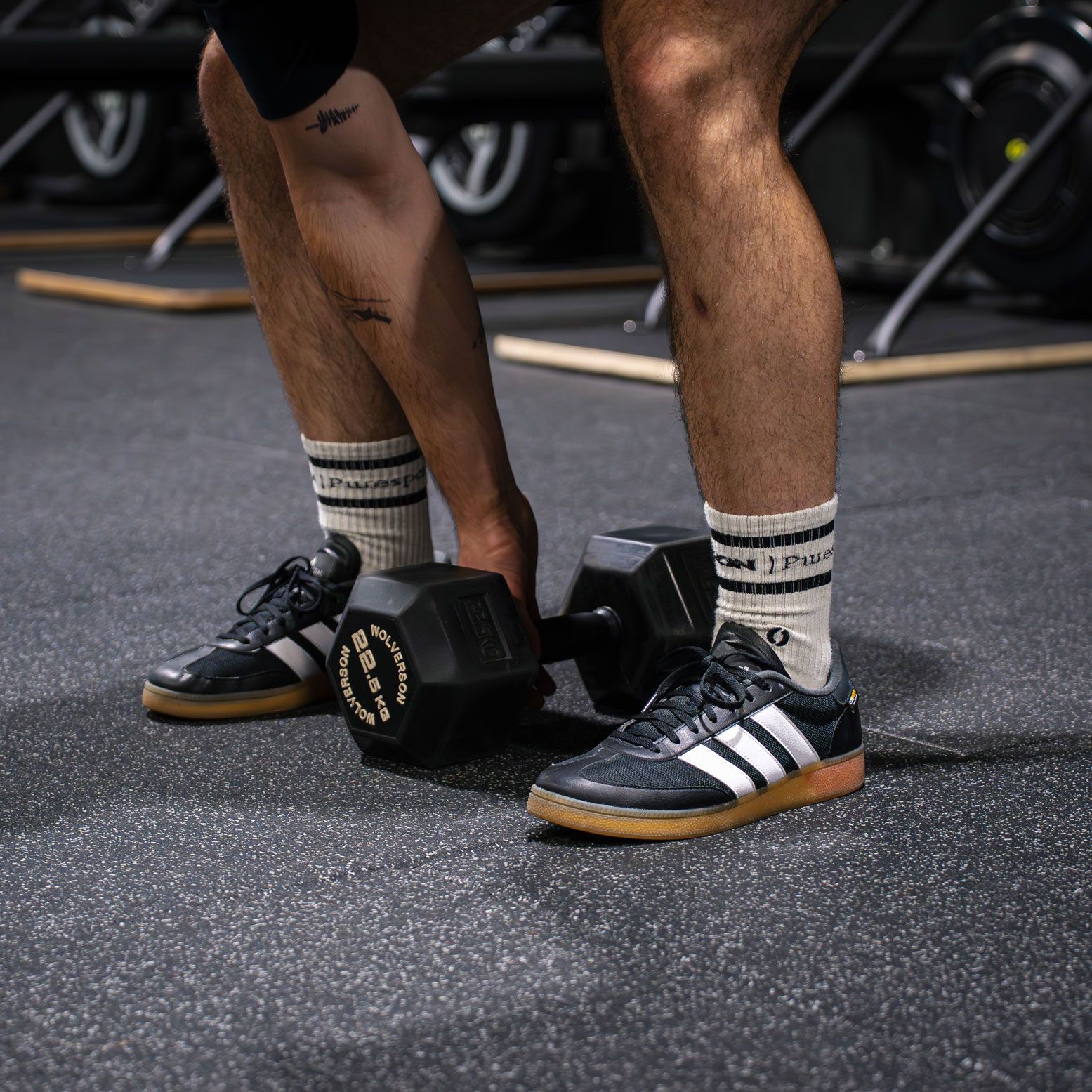 Wolverson Rubber HEX Dumbbells