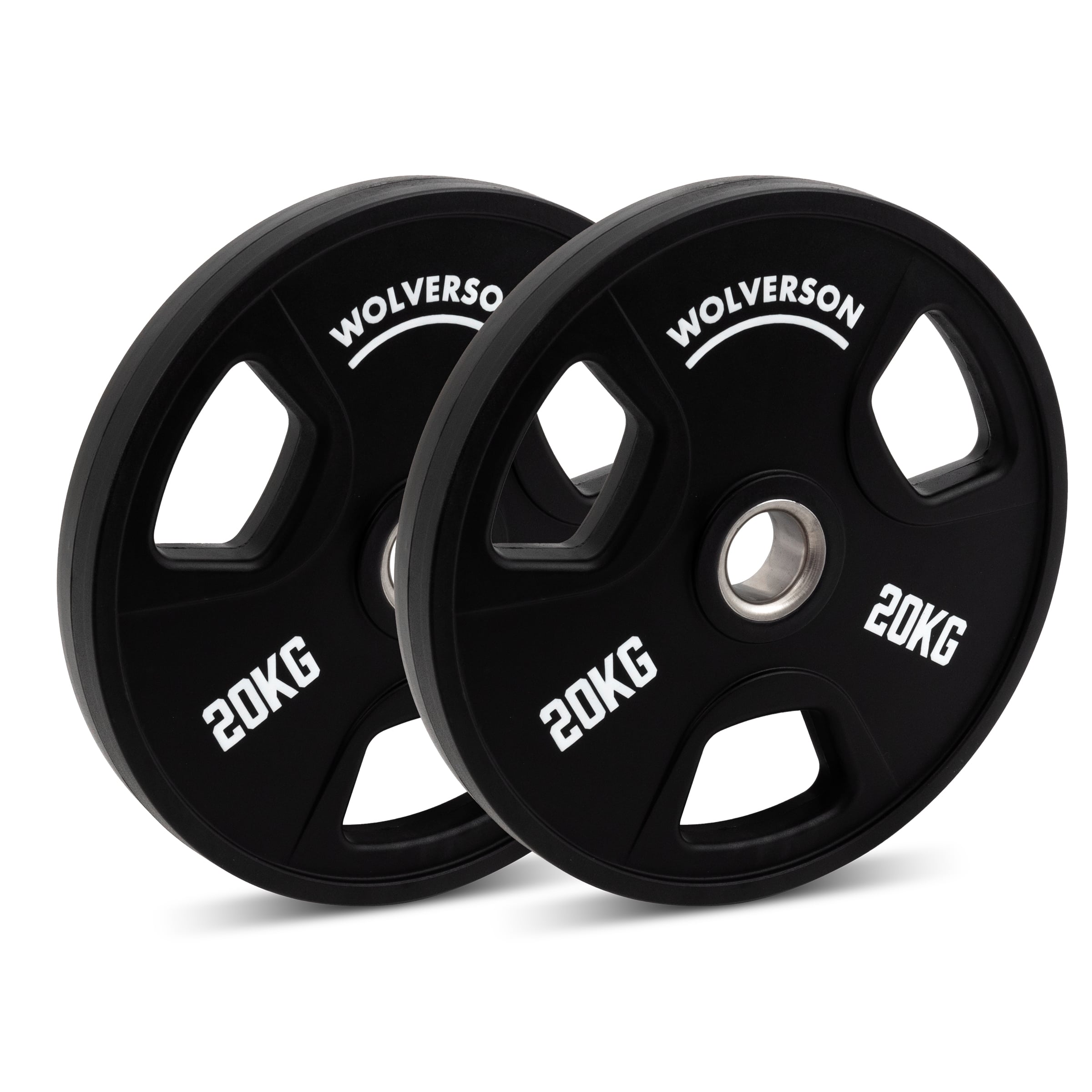 Wolverson Tri-Grip PU Olympic Weight Plates