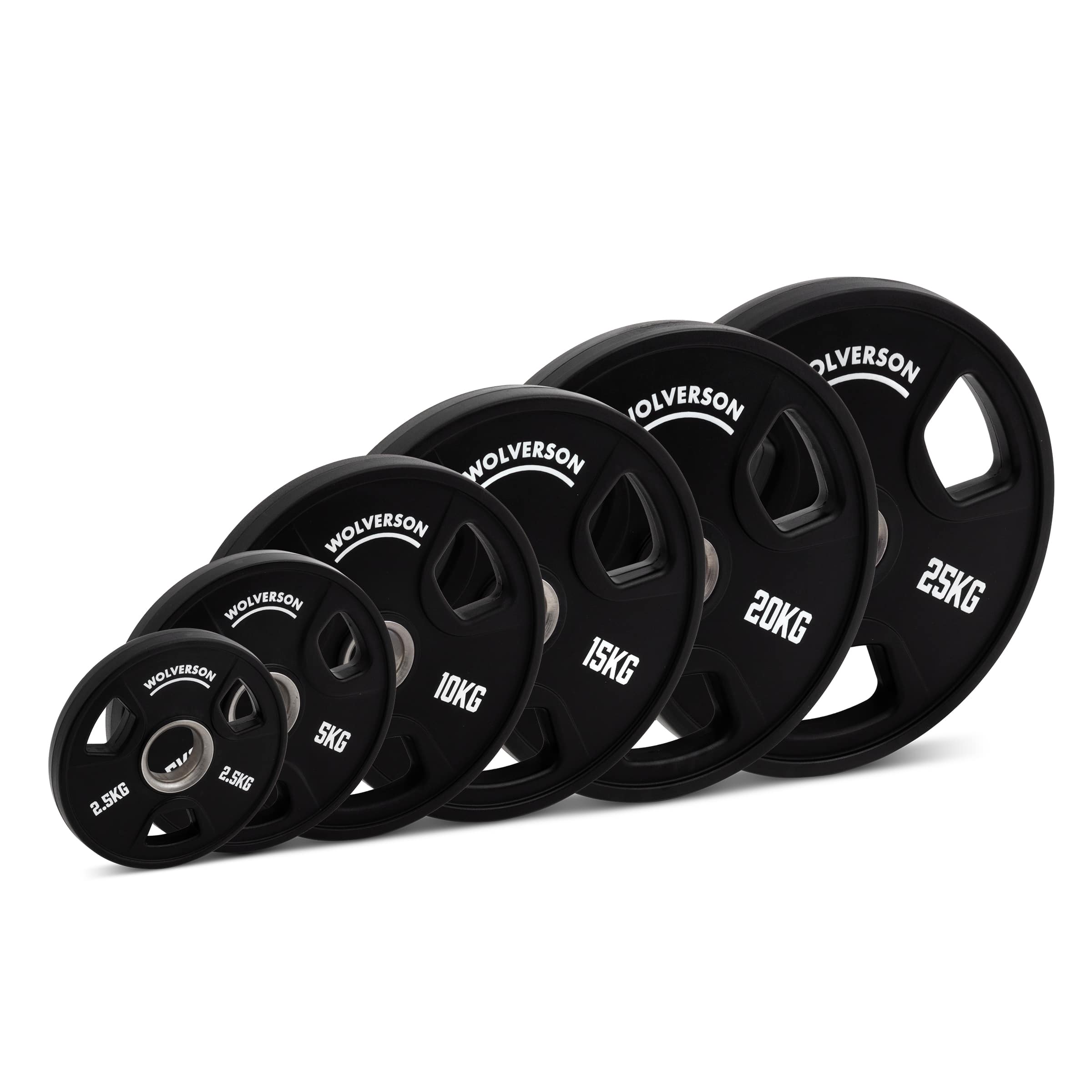 Wolverson Tri-Grip PU Olympic Weight Plates