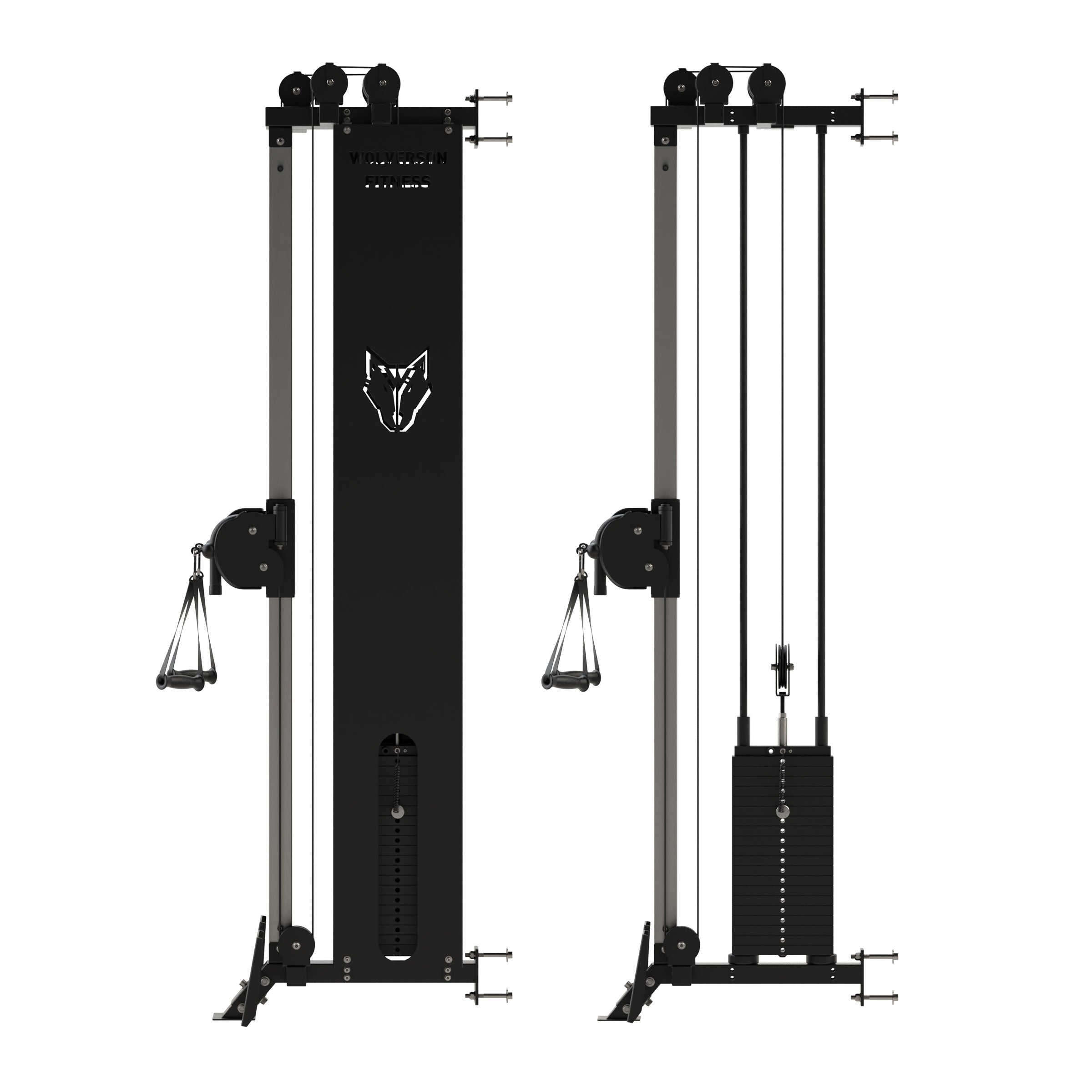 Bison Series - Single Pulley Attachment (PRE-ORDER - SHIPPING W/C 21/11) - Wolverson Fitness