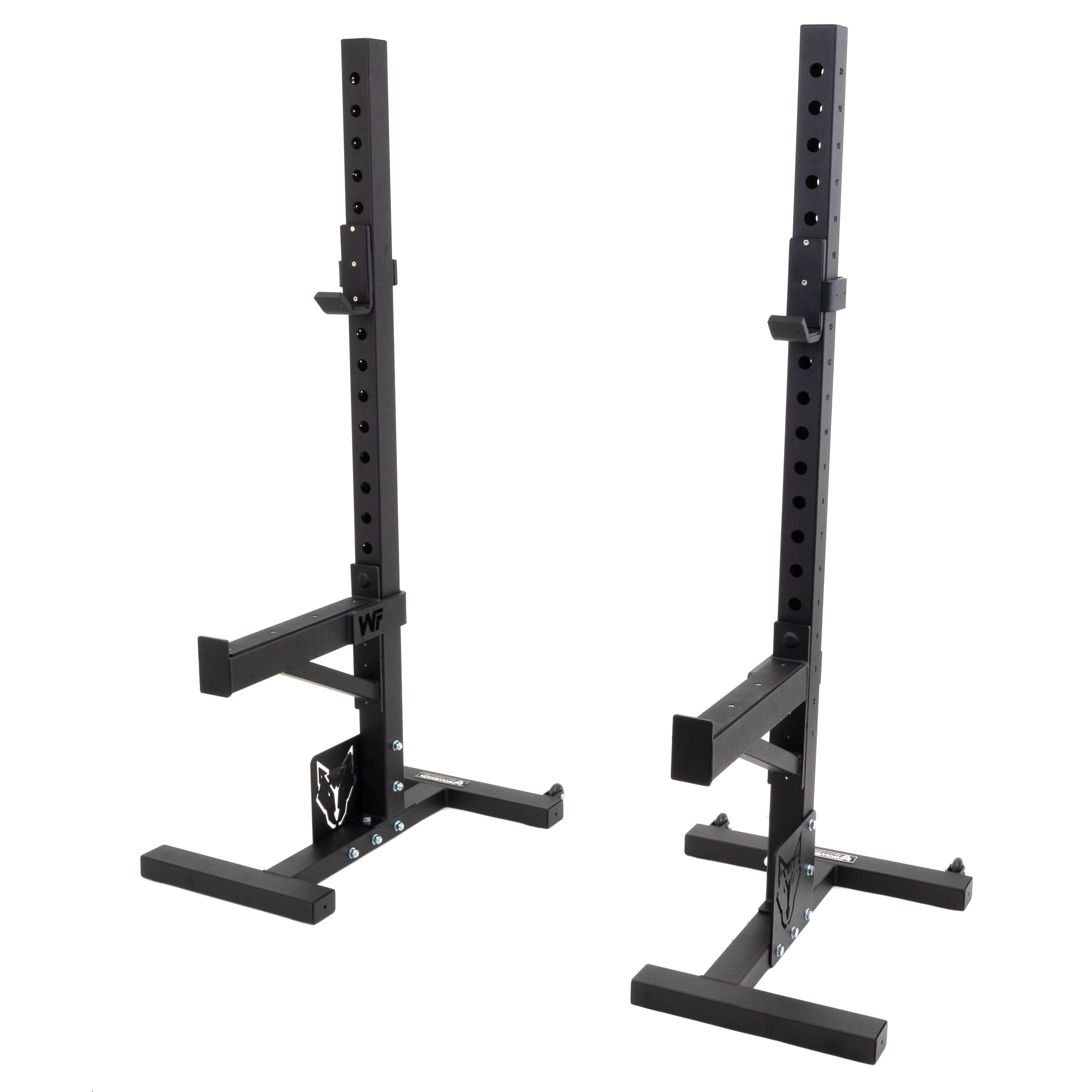 Bison Series Mobile Squat Stand - Wolverson Fitness