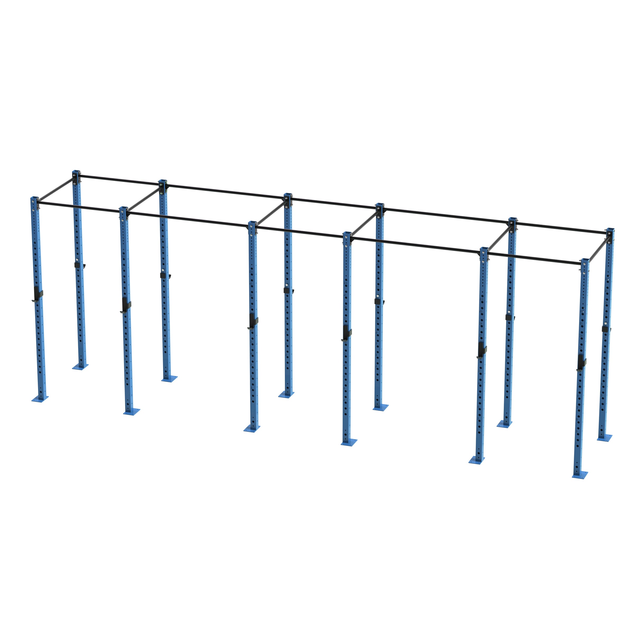 Bison Series - 6 Bay Freestanding Rig - Wolverson Fitness