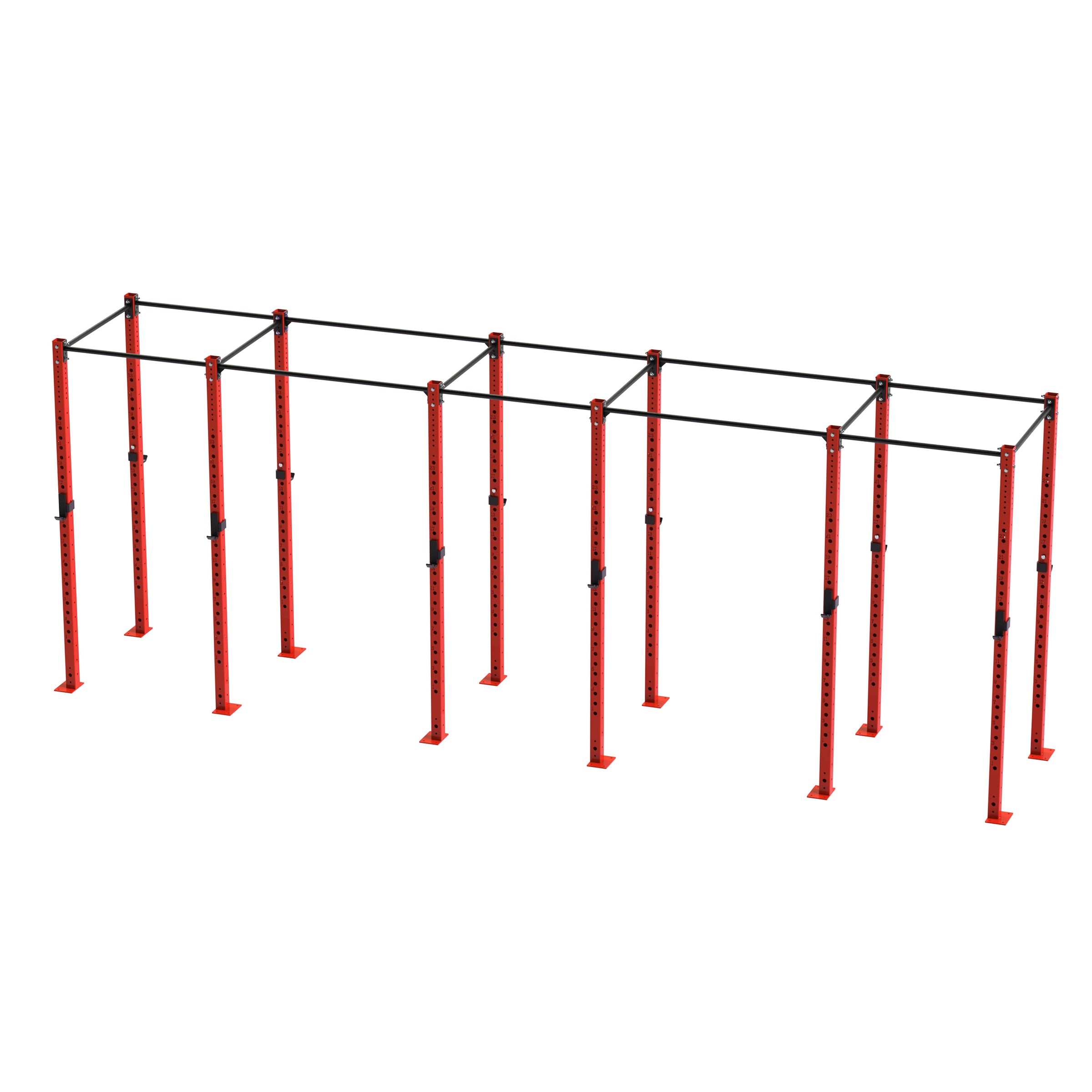 Bison Series - 6 Bay Freestanding Rig - Wolverson Fitness