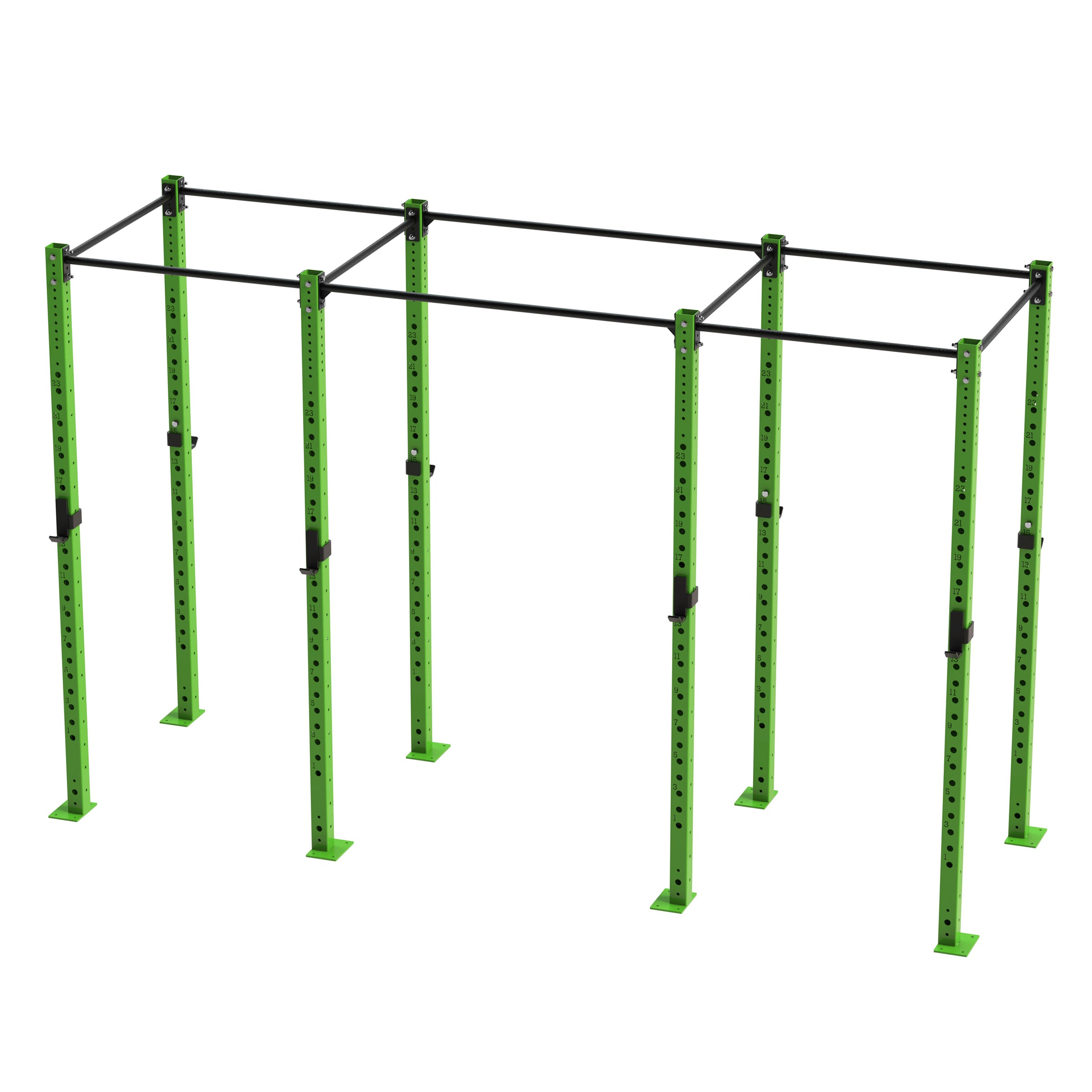 Bison Series - 4 Bay Freestanding Rig - Wolverson Fitness