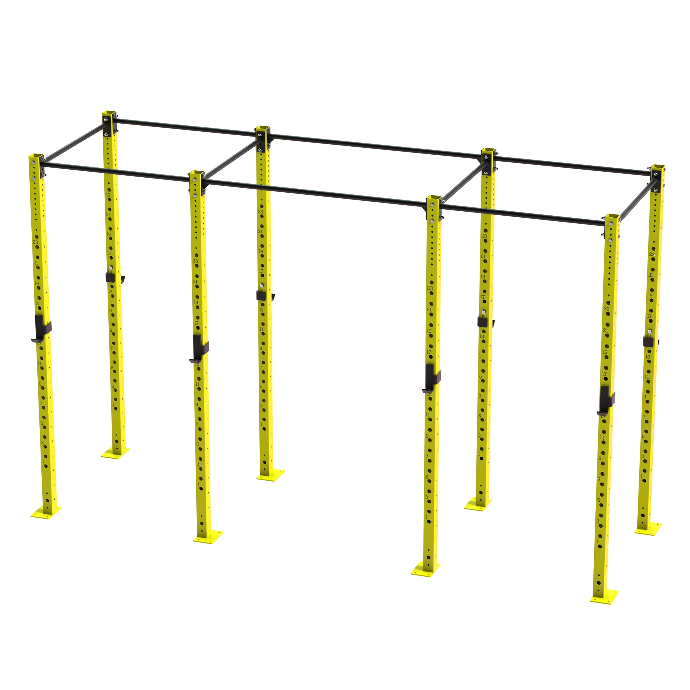 Bison Series - 4 Bay Freestanding Rig - Wolverson Fitness