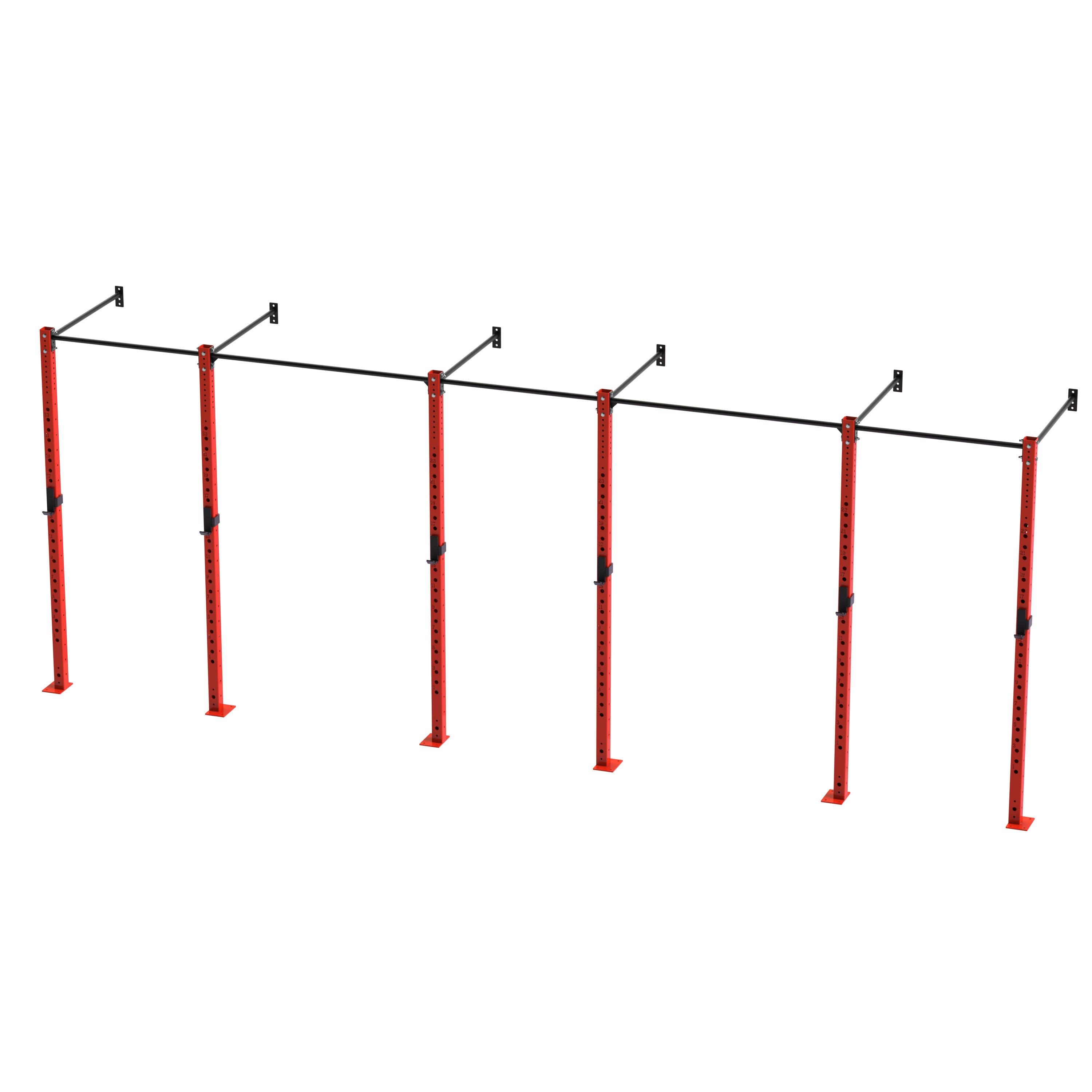 Bison Series - 3 Bay Wall Mounted Rig - Wolverson Fitness