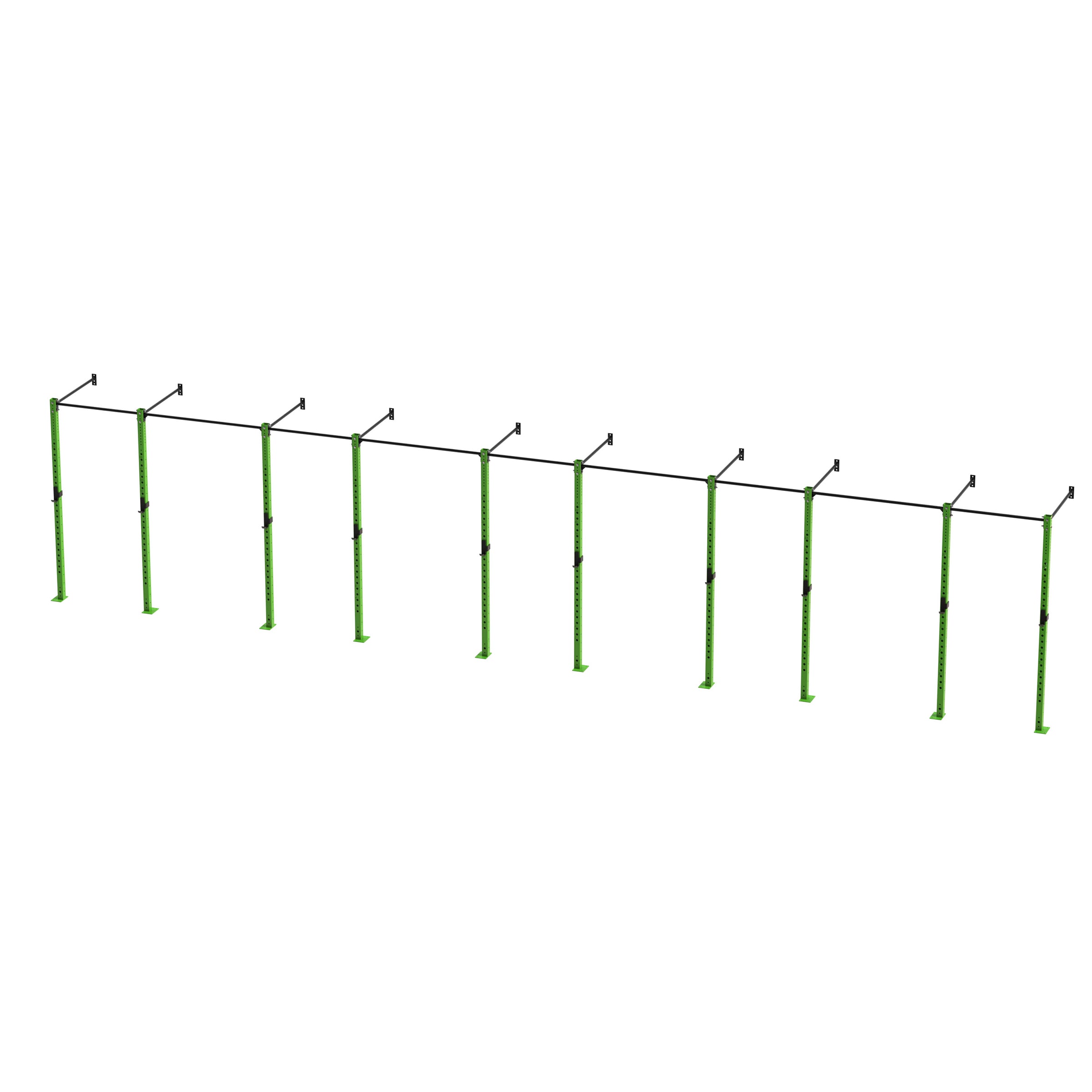Bison Series - 5 Bay Wall Mounted Rig - Wolverson Fitness