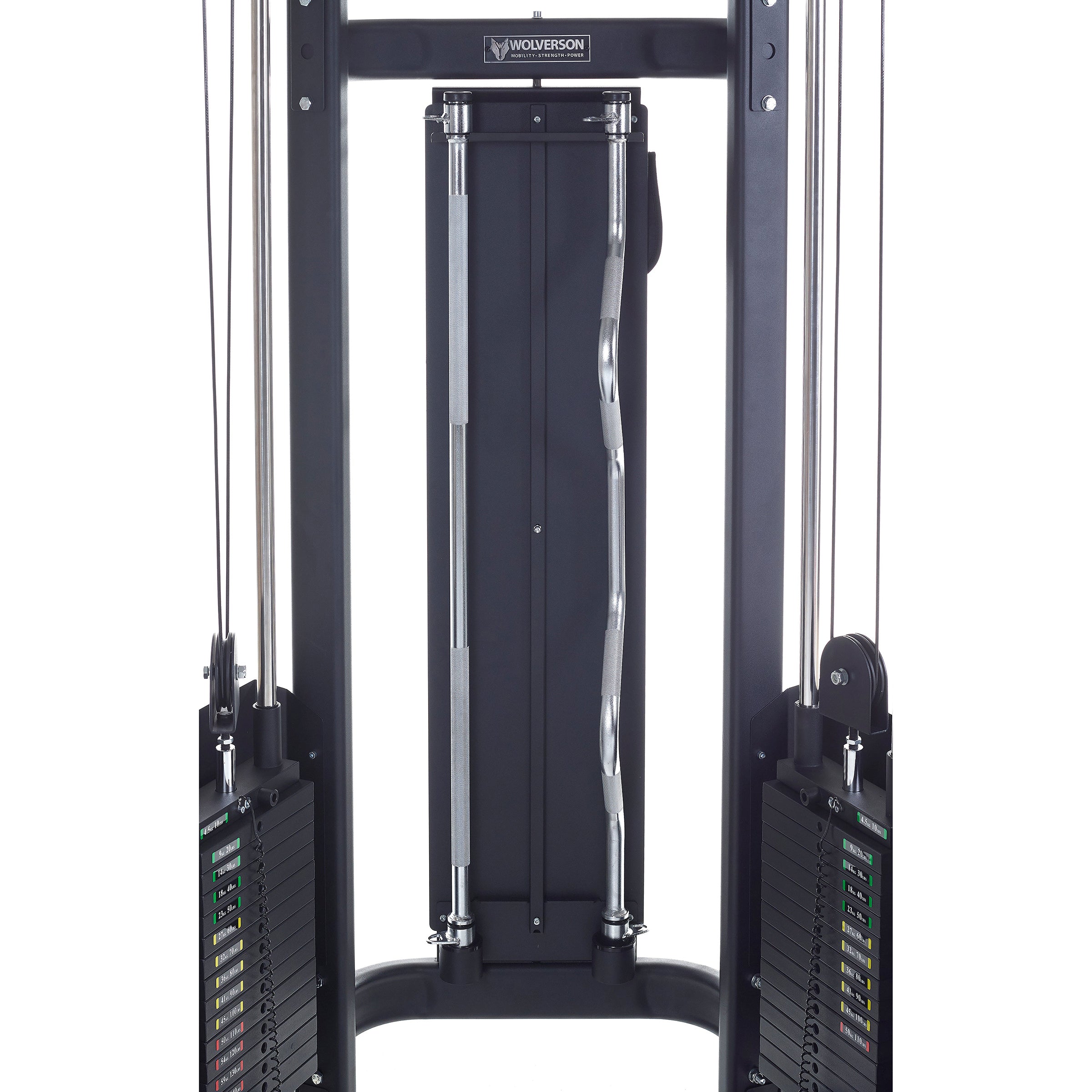 Wolverson Compact Dual Adjustable Pulley System - Wolverson Fitness