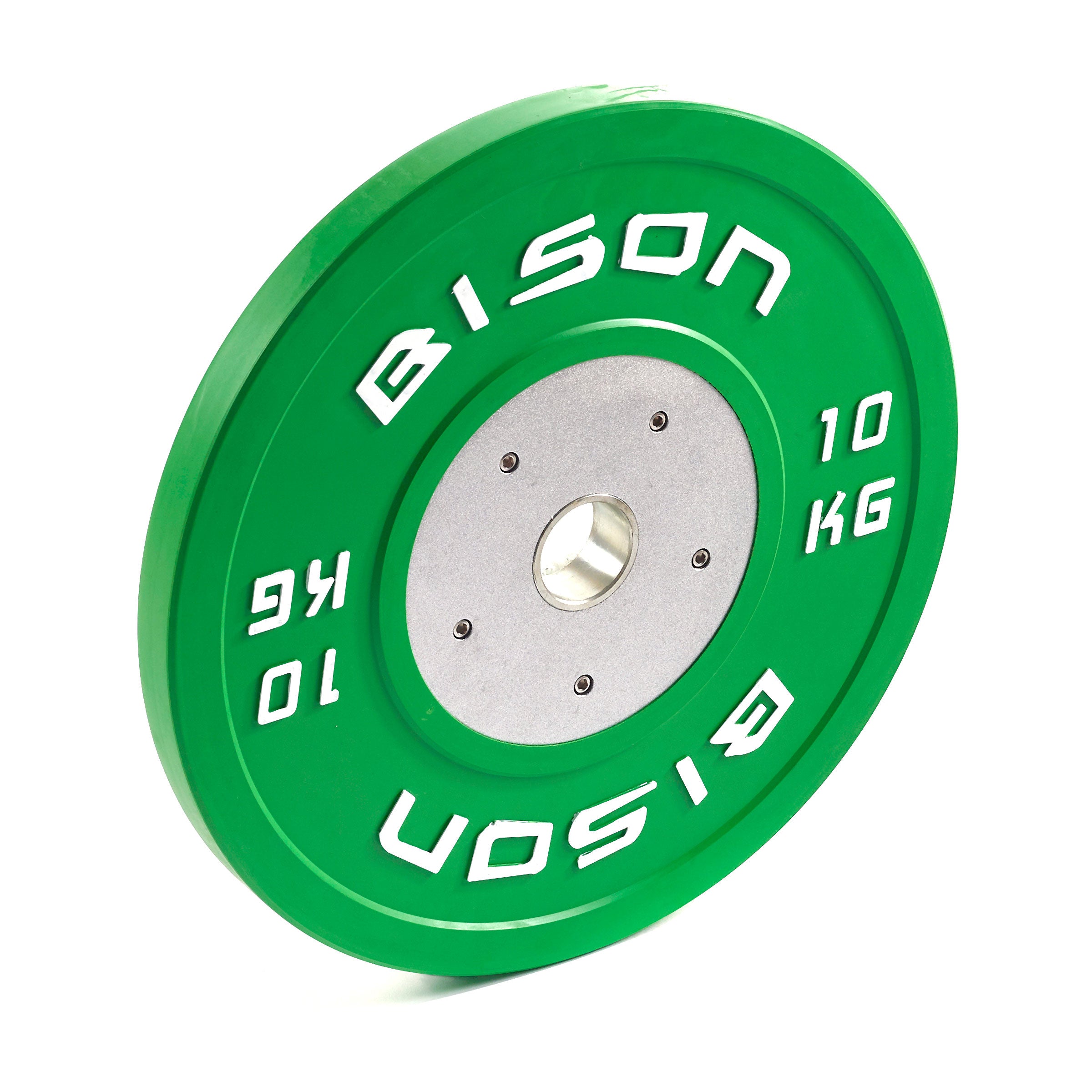 Bison Colour Olympic Competition Bumper Plates 140kg Set - Wolverson Fitness