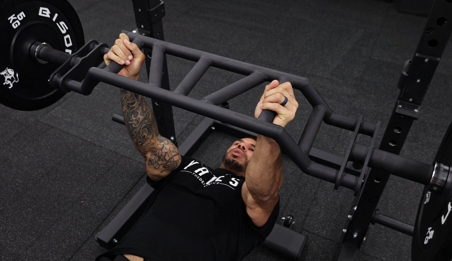 Bench Bar Multi Grip Barbell Bench Press Rogue MG-3 Multi Grip