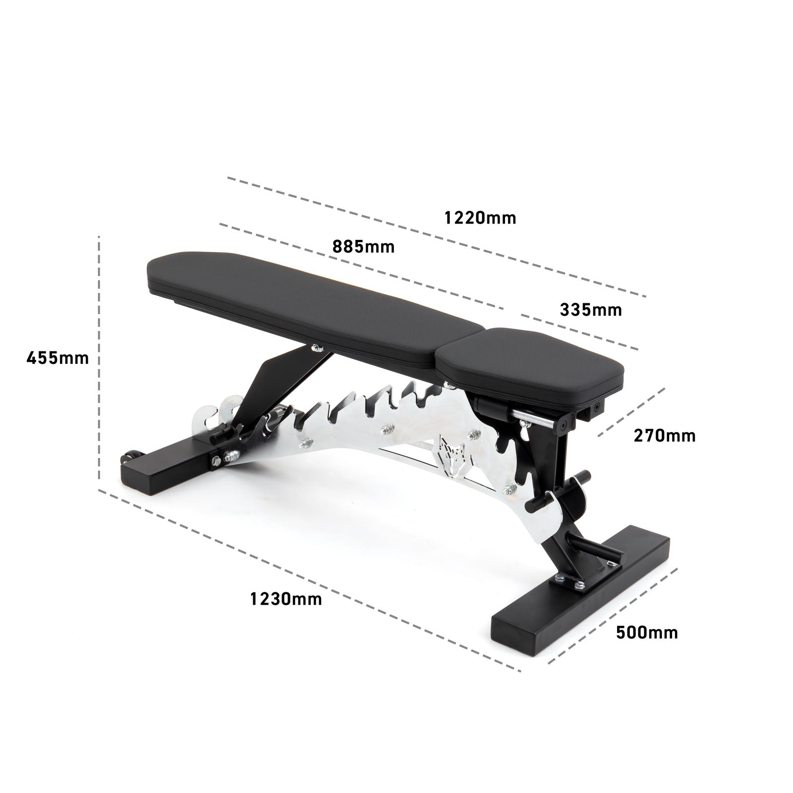 Wolverson Zero Gap Adjustable Bench