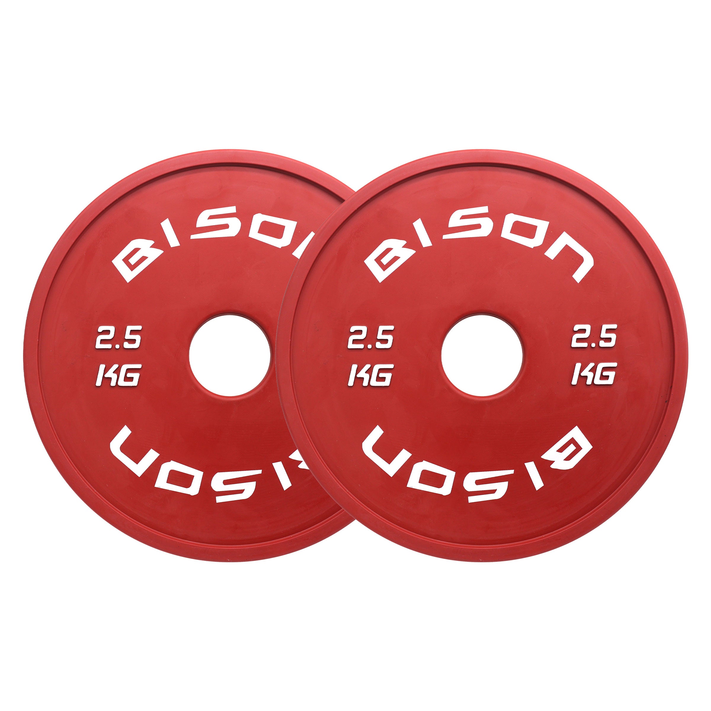 Bison Rubber 0.5kg - 2.5kg Fractional Plate Set - Ex Event