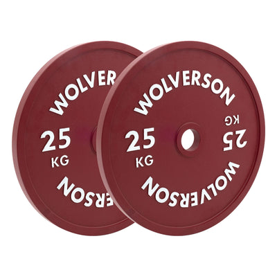 Wolverson Calibrated Powerlifting Weight Plates