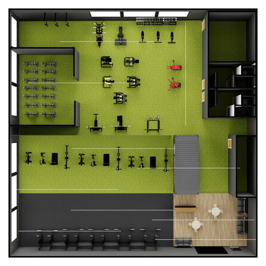 Gym Design & Installs | Home and Commercial Fitouts