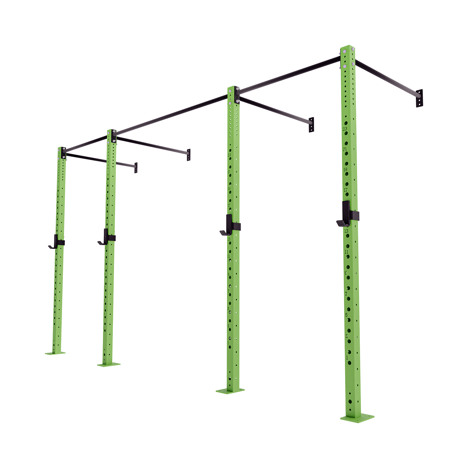 Bison Series - 2 Bay Wall Mounted Rig