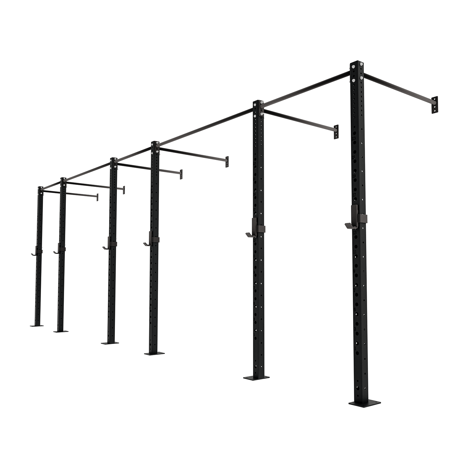 Bison Series - 3 Bay Wall Mounted Rig