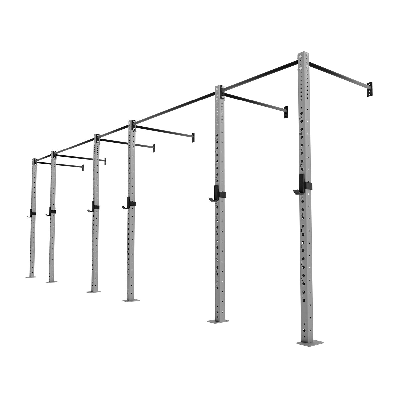 Bison Series - 3 Bay Wall Mounted Rig