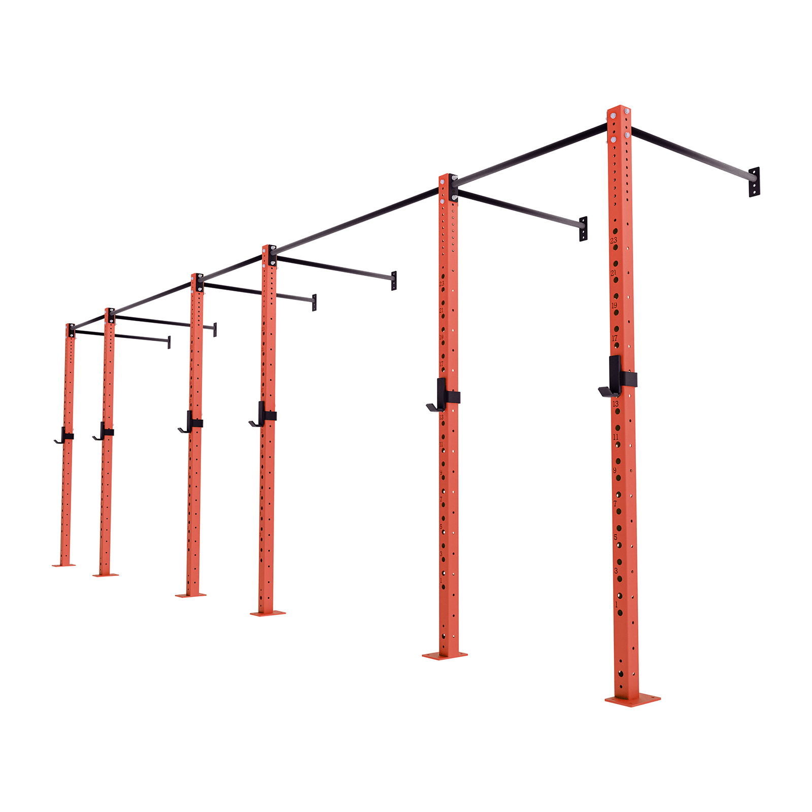 Bison Series - 3 Bay Wall Mounted Rig