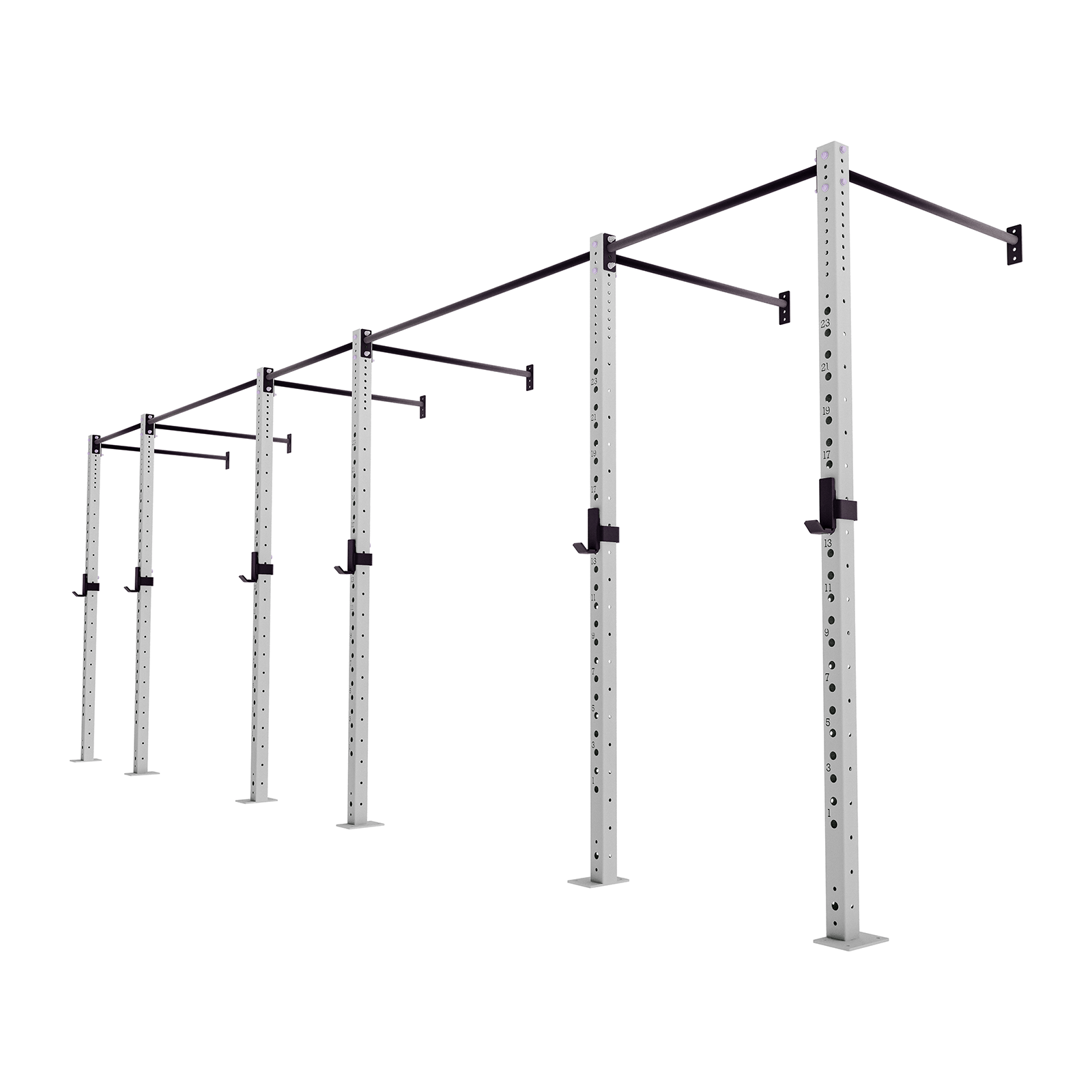 Bison Series - 3 Bay Wall Mounted Rig