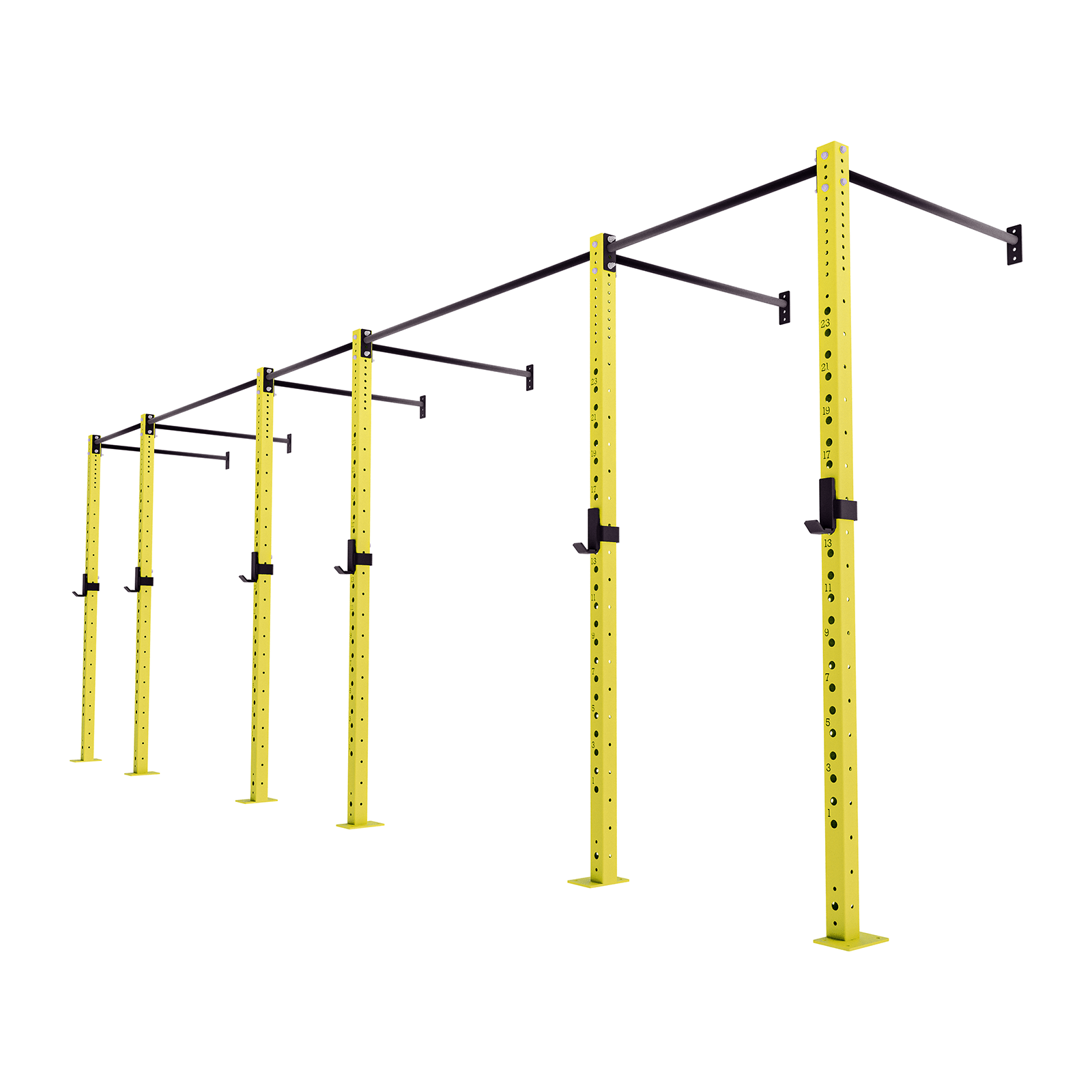 Bison Series - 3 Bay Wall Mounted Rig